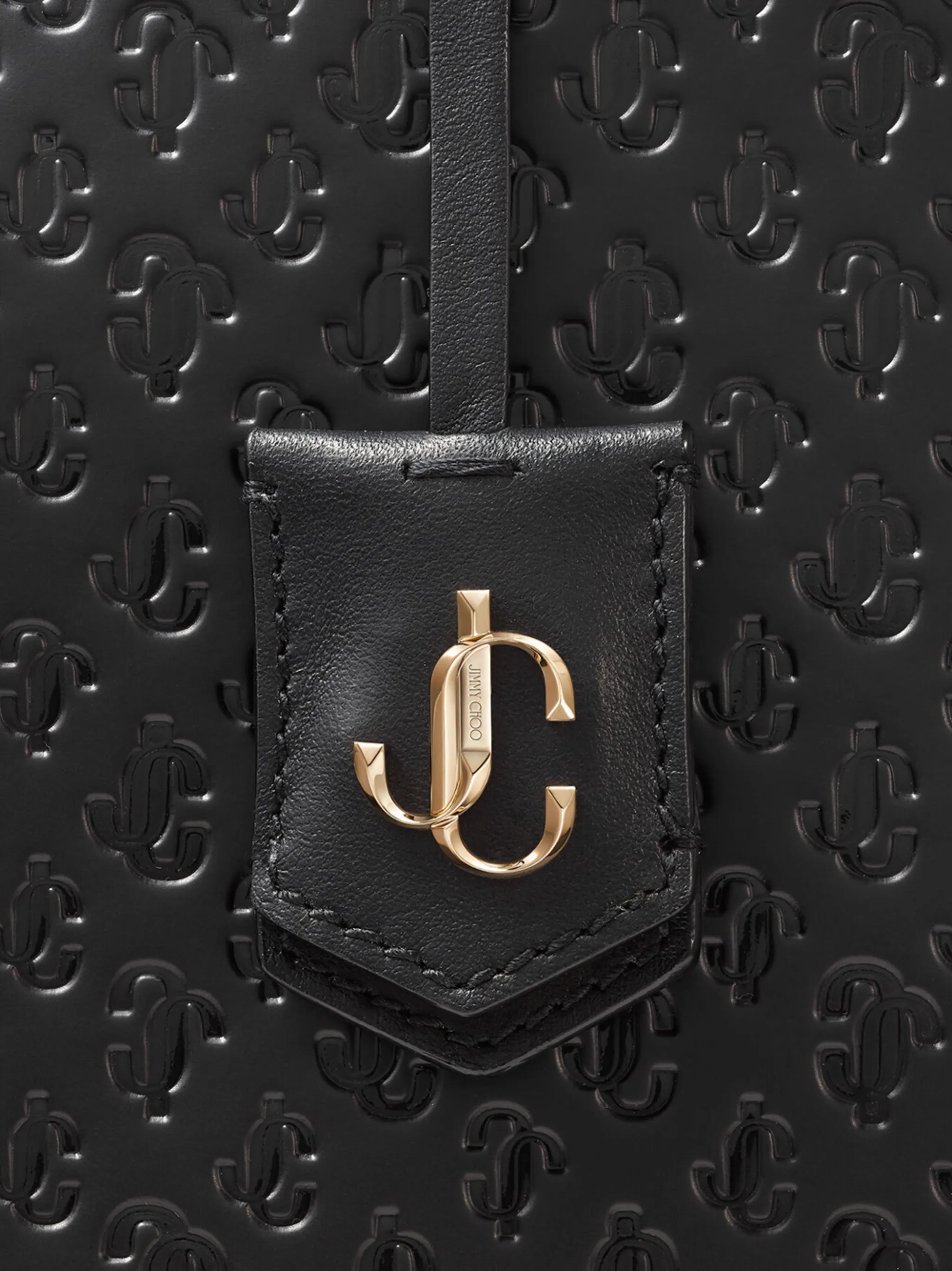 Nine2Five debossed monogram tote