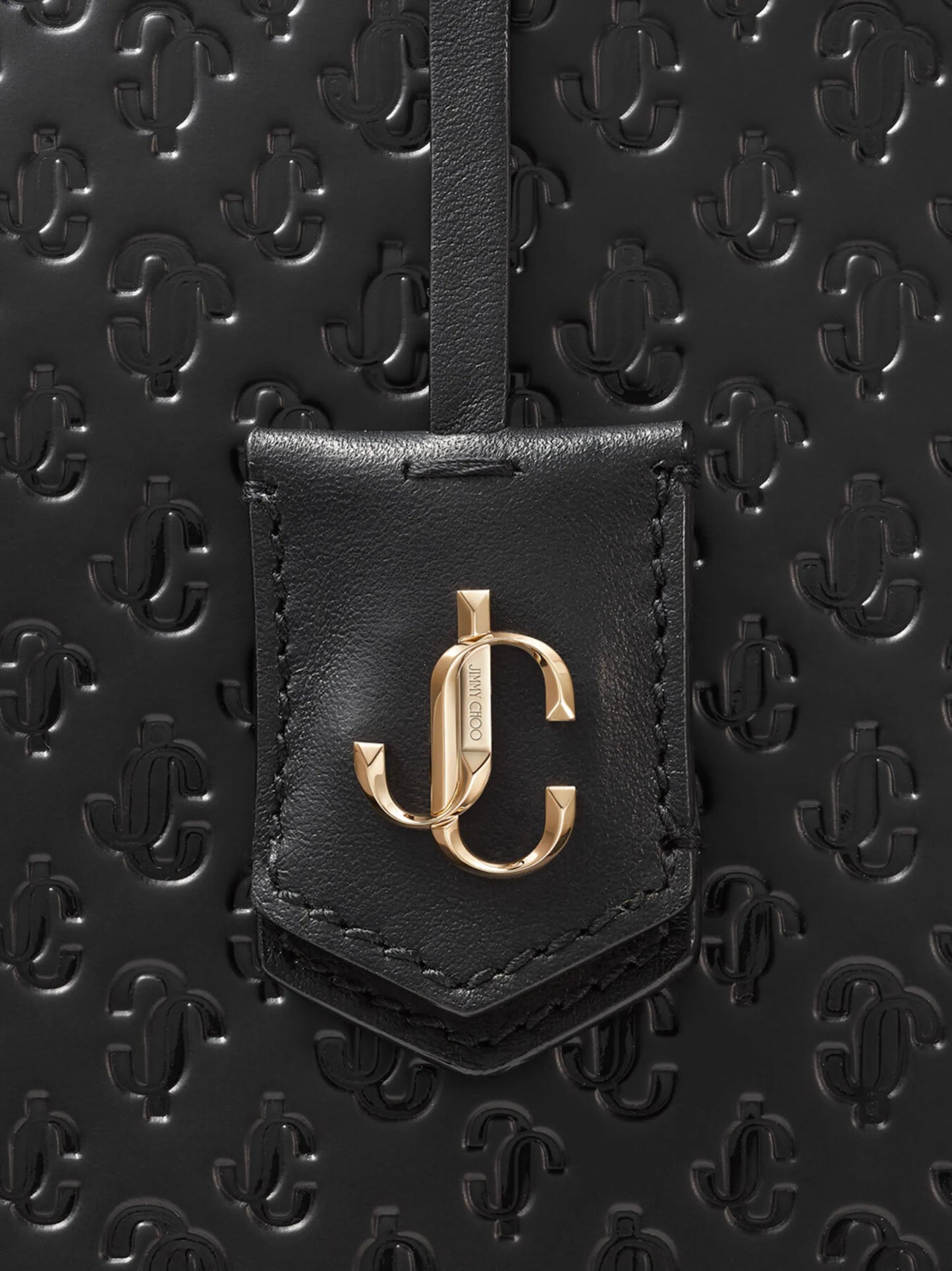 Nine2Five debossed monogram tote
