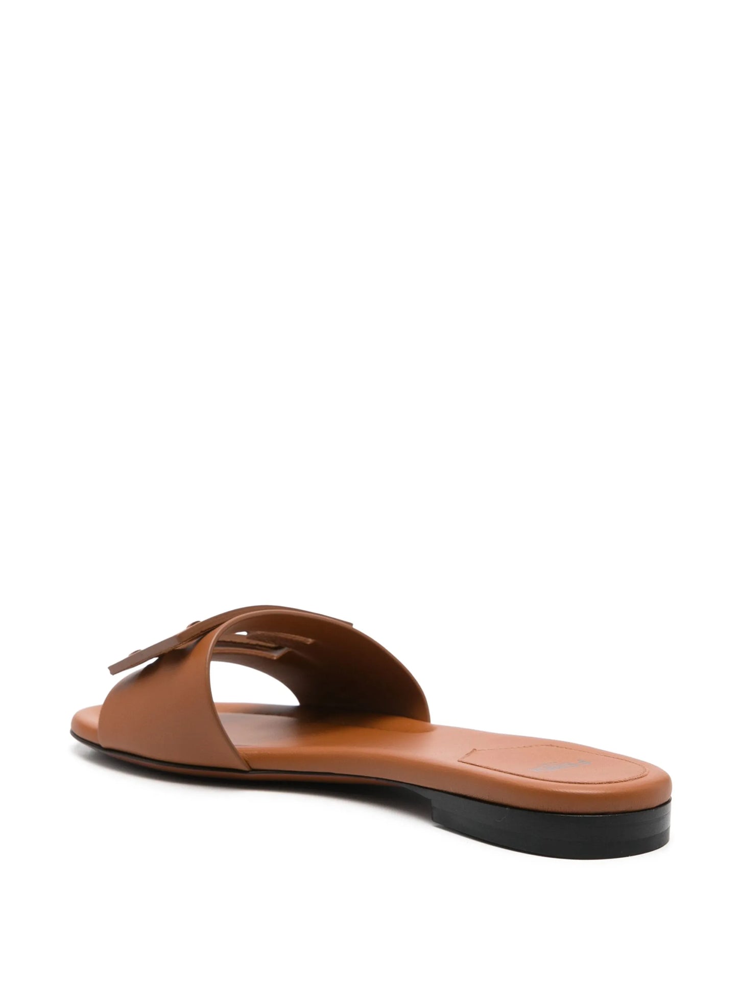 Baguette leather slides
