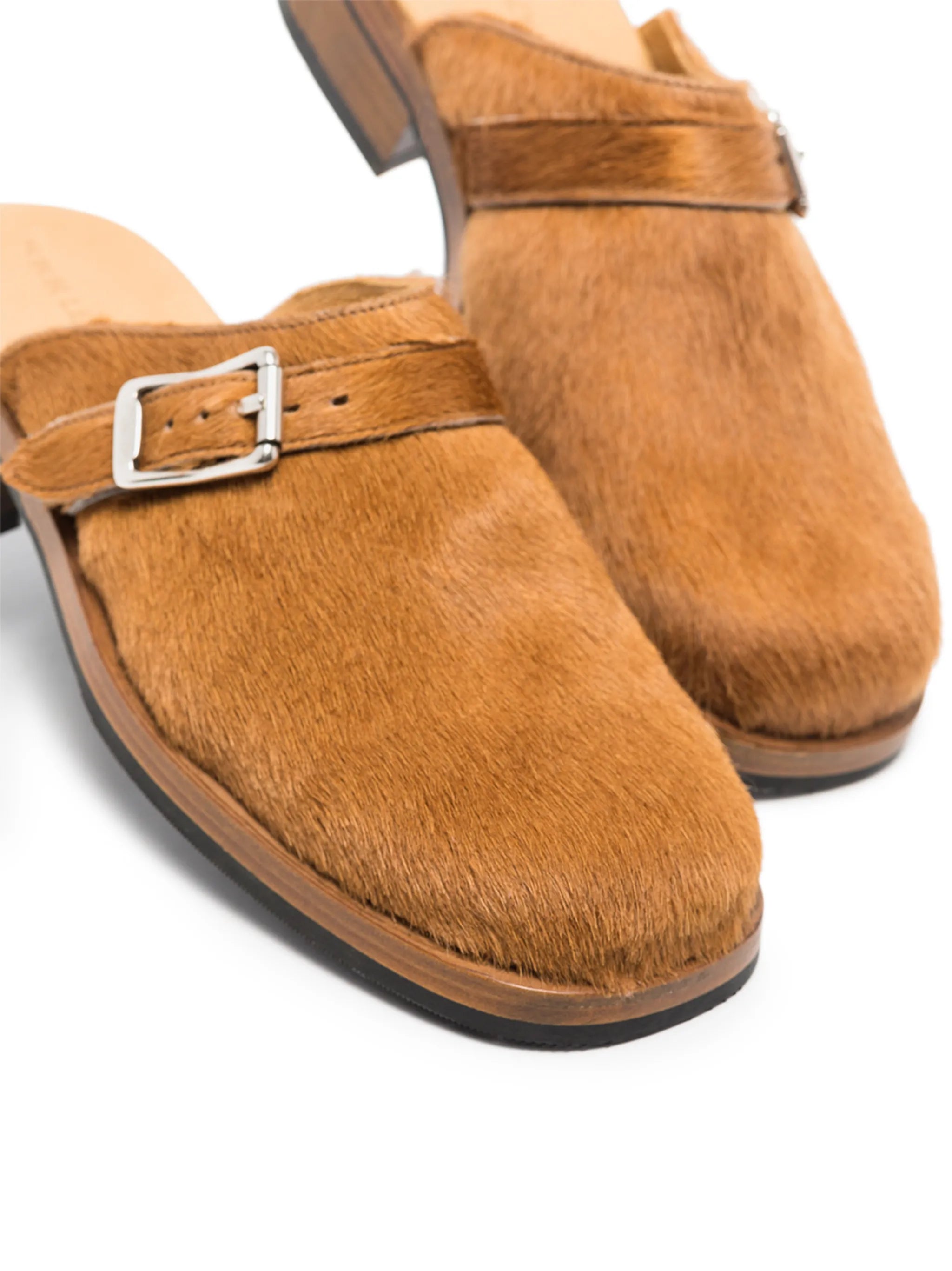 Camion leather mules