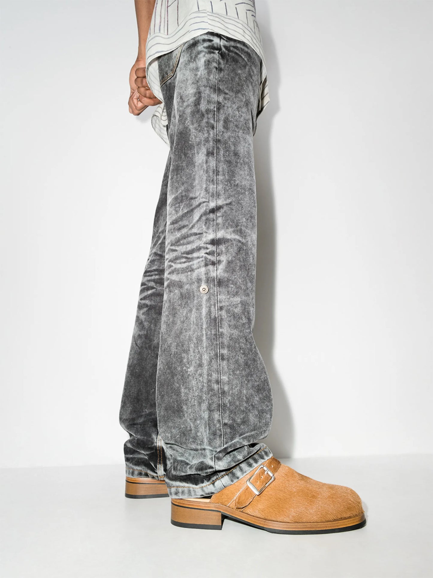 Camion leather mules