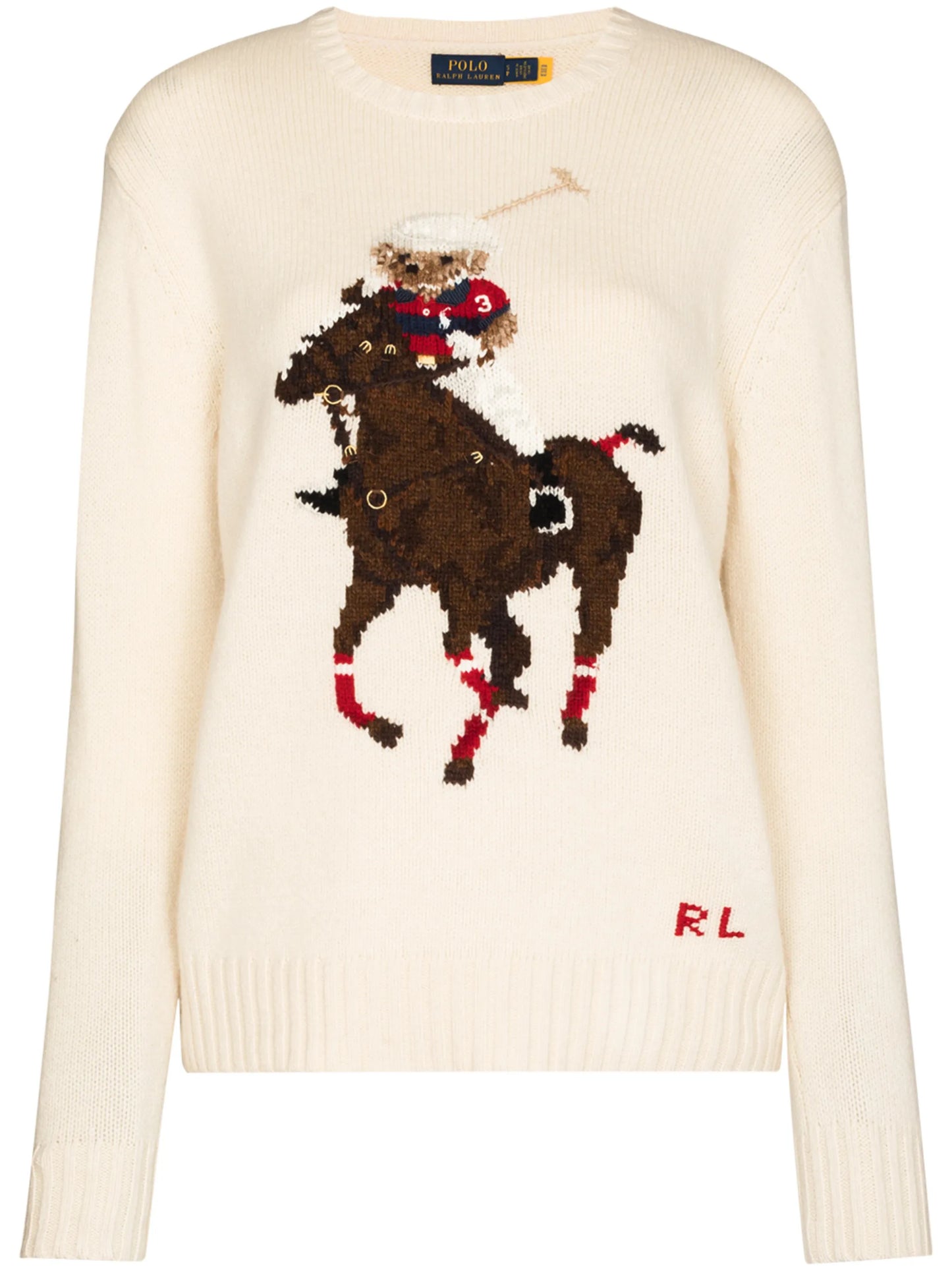 Polo Bear crew-neck jumper