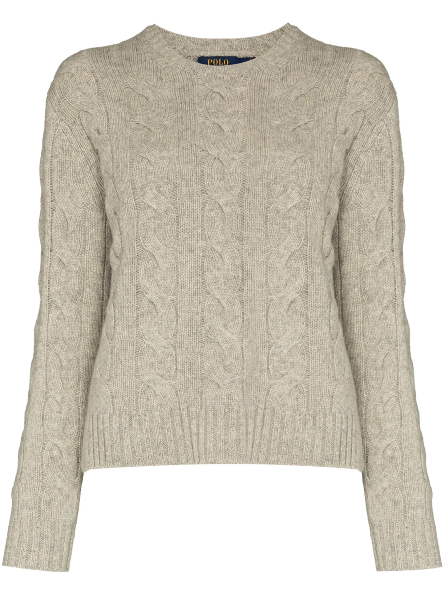 Polo Pony cable-knit jumper