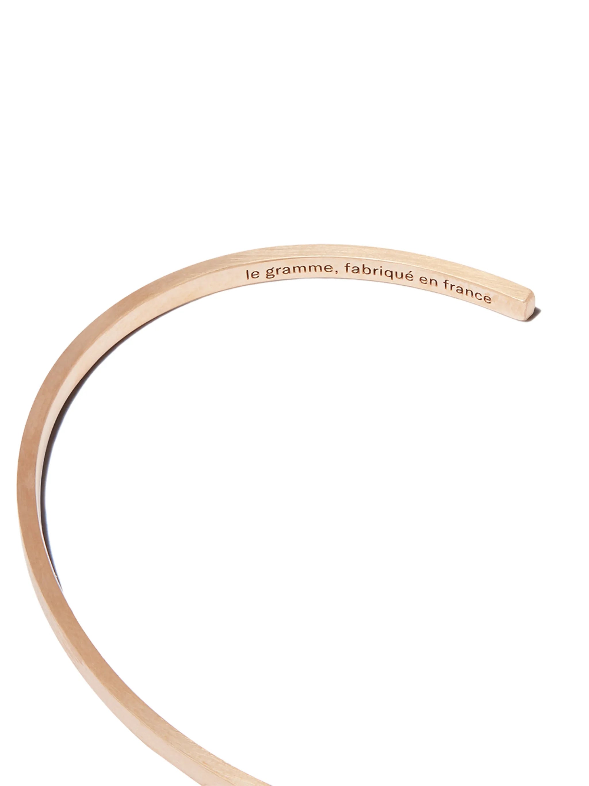 18kt red gold Ribbon 7g cuff bracelet