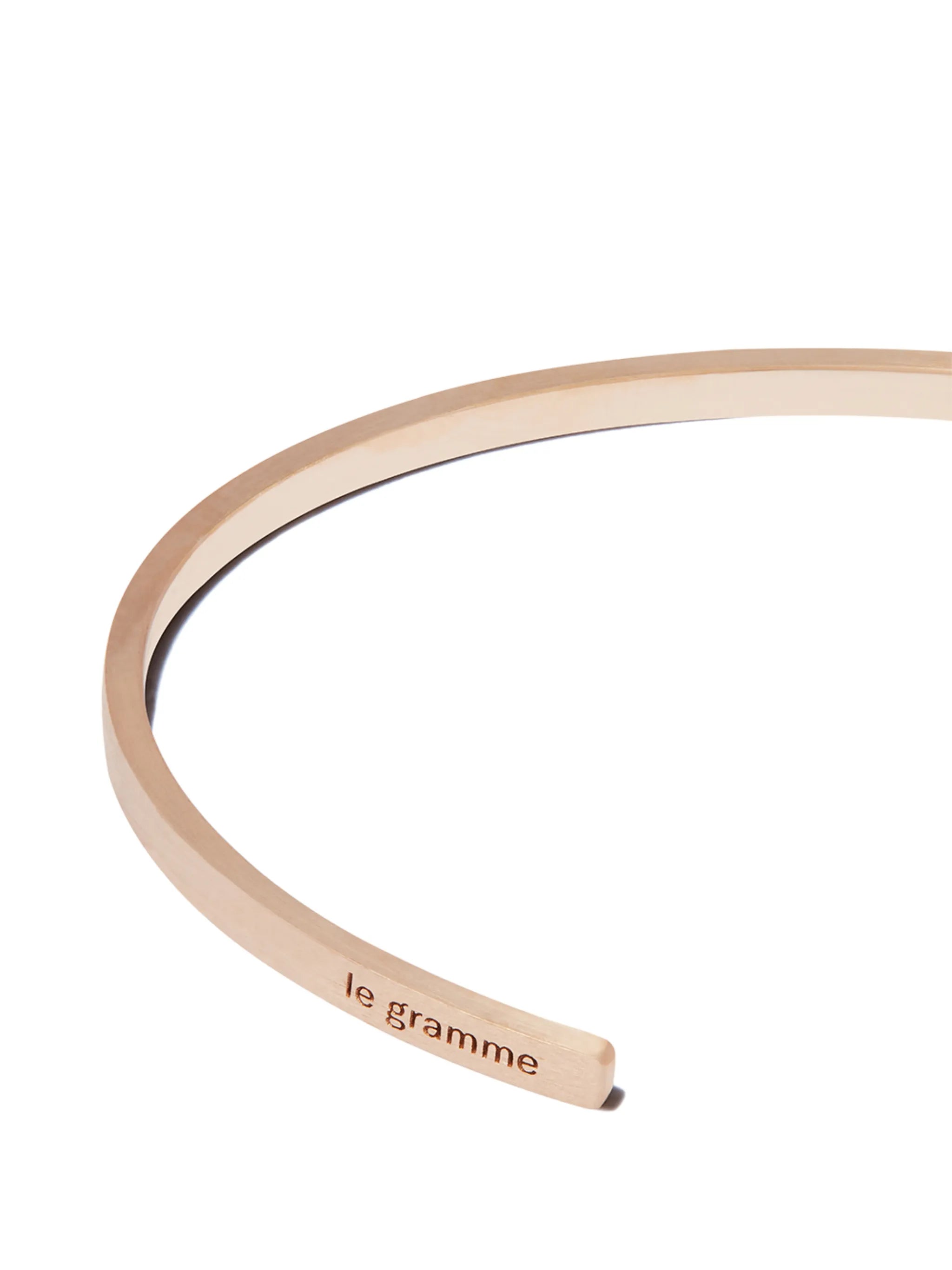 18kt red gold Ribbon 7g cuff bracelet