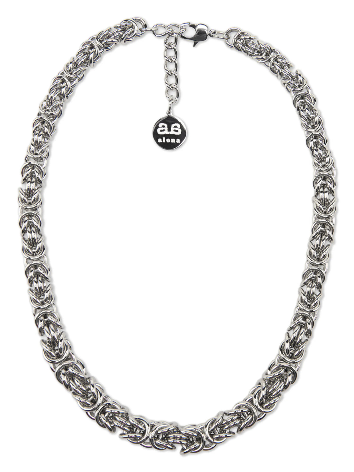 silver-plated Avalone necklace