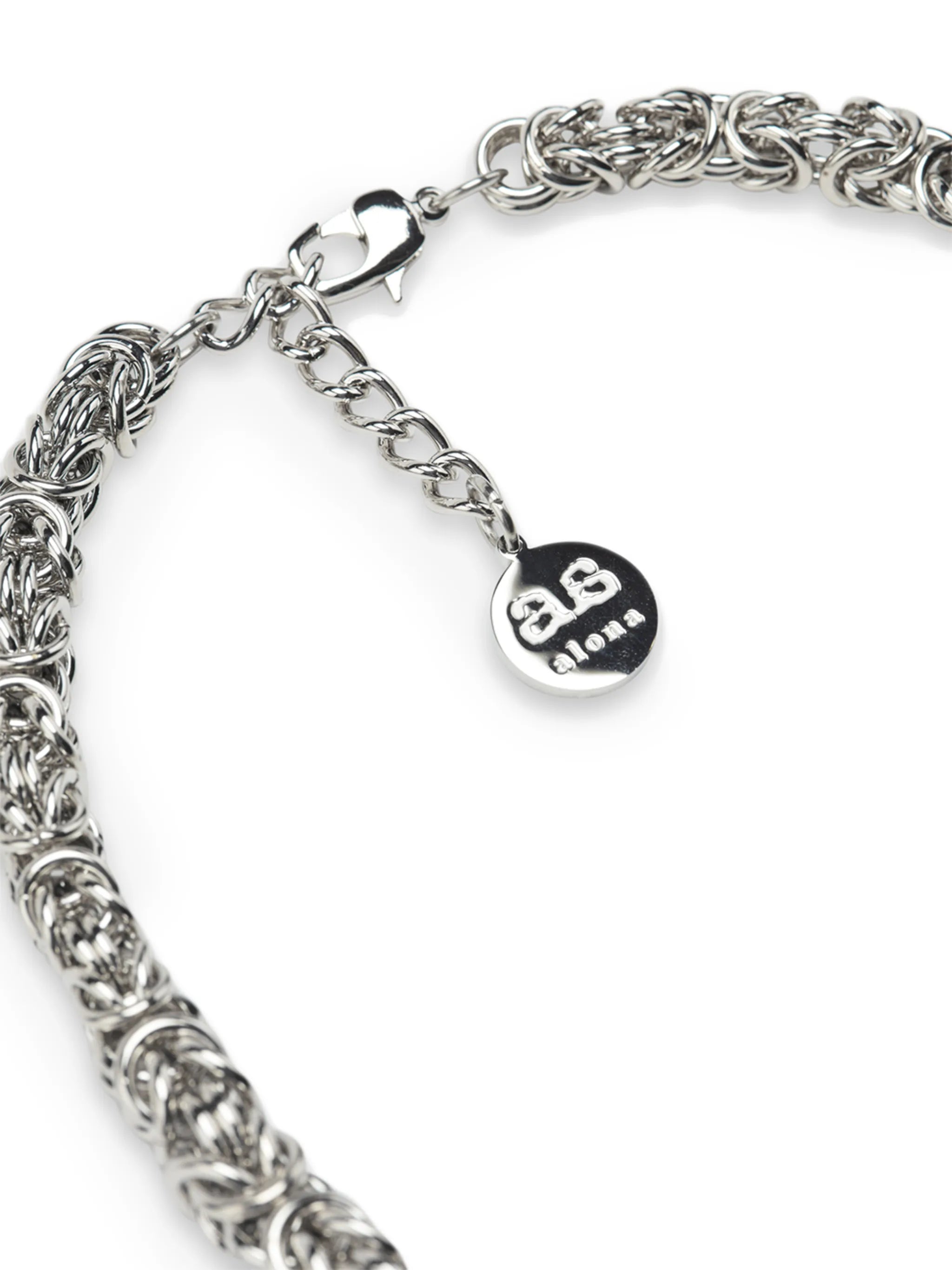 silver-plated Avalone necklace