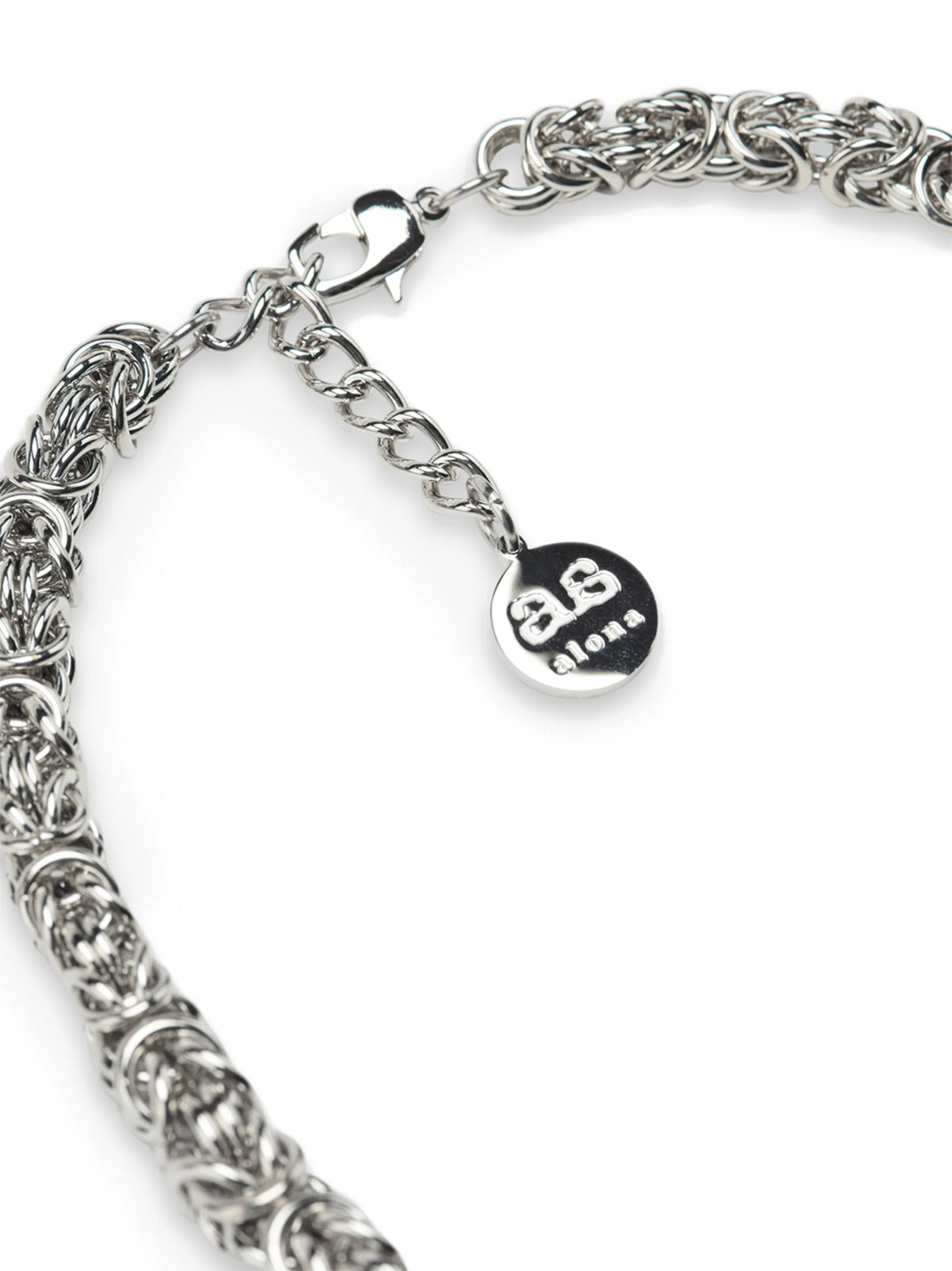 silver-plated Avalone necklace
