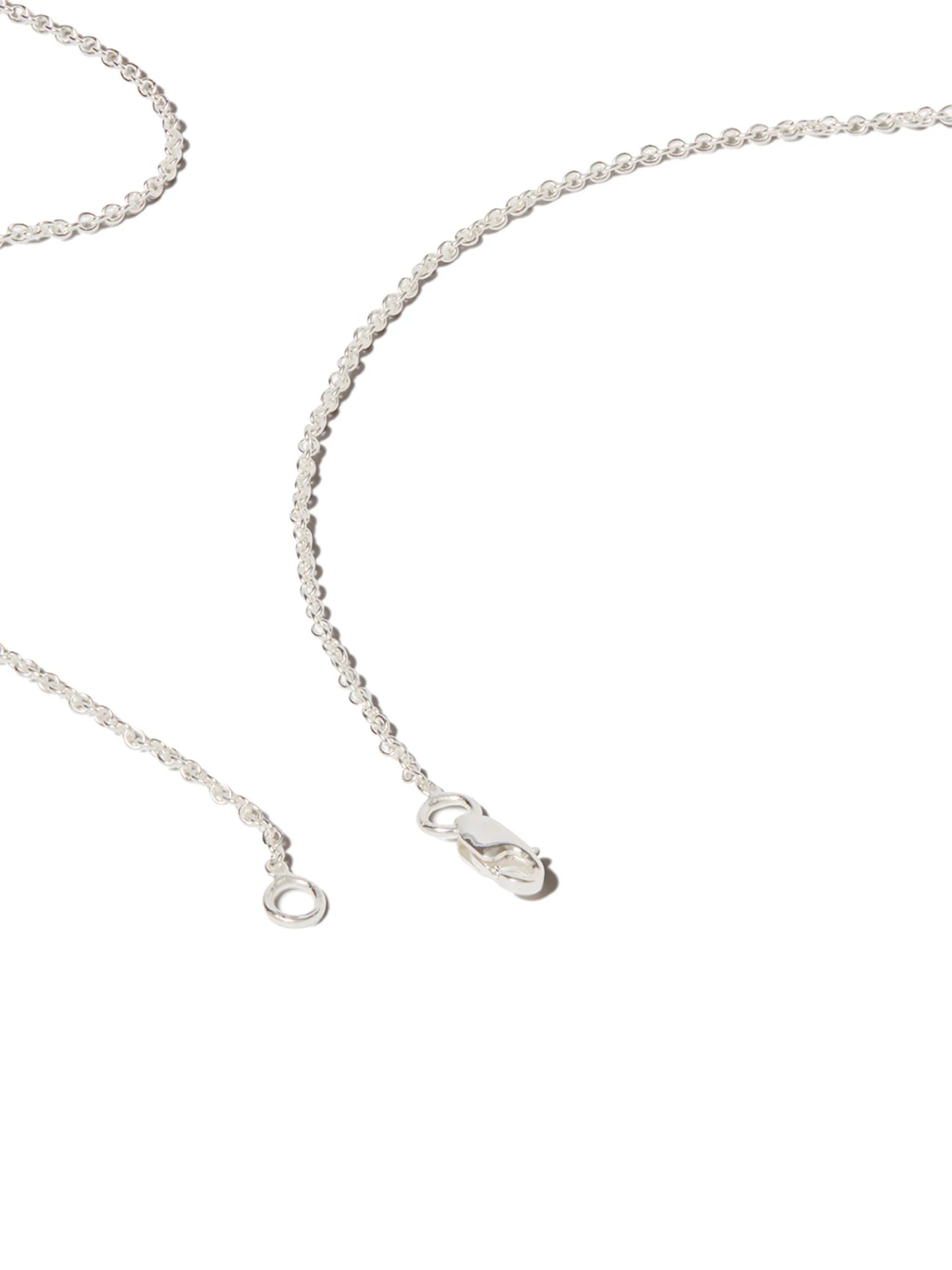capsule pendant chain necklace