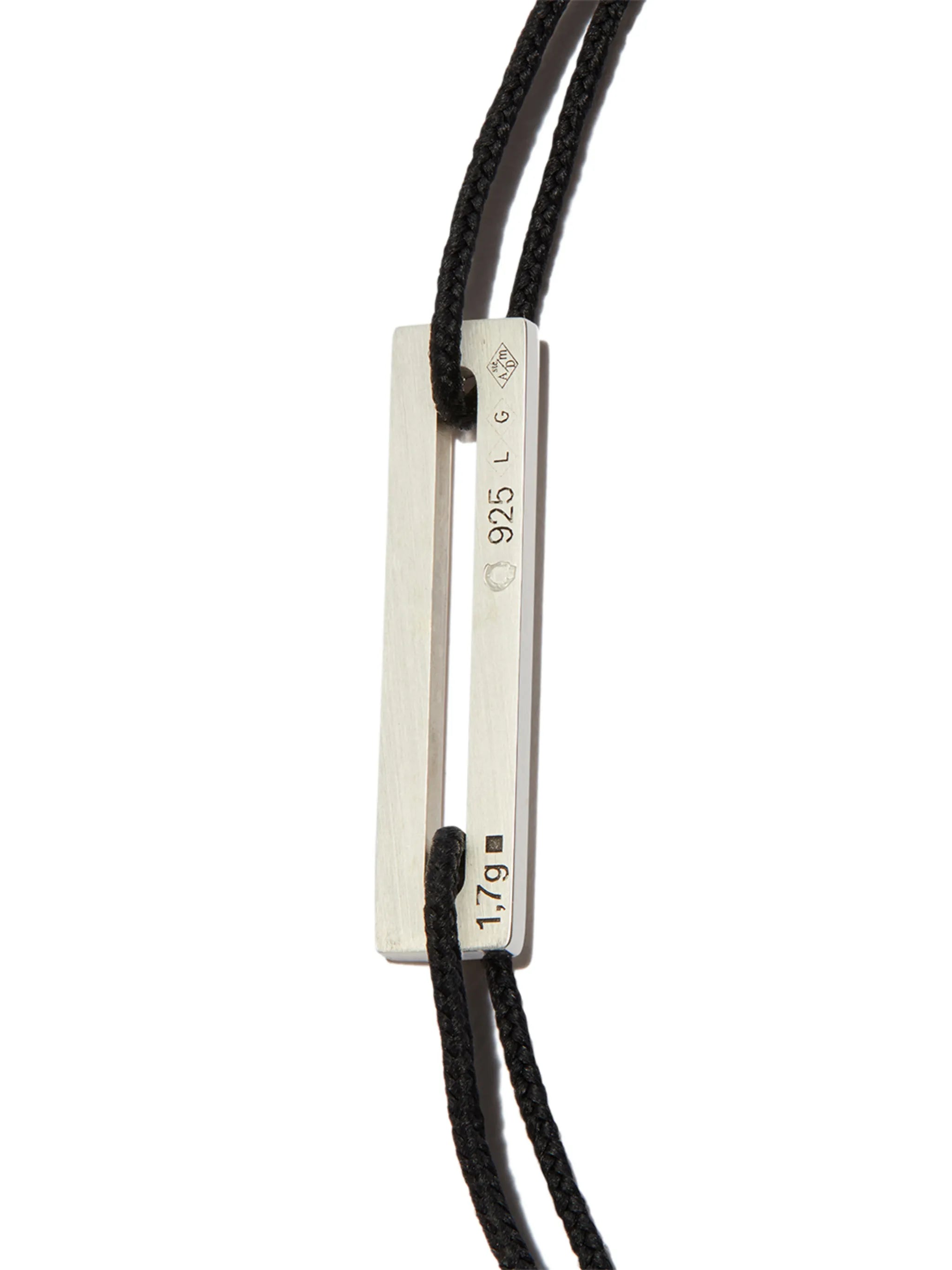 1.7g cord punched bracelet