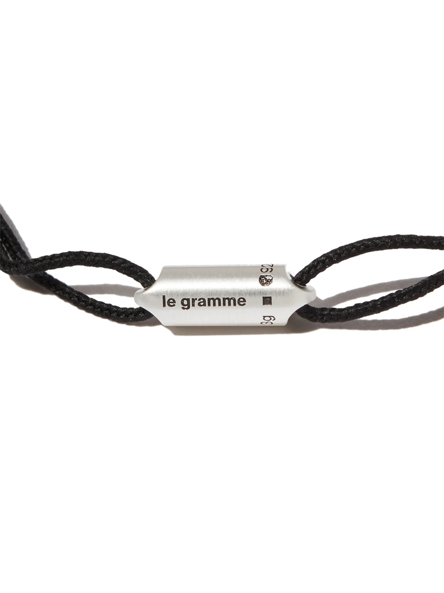 Le 3g brushed capsule cord bracelet