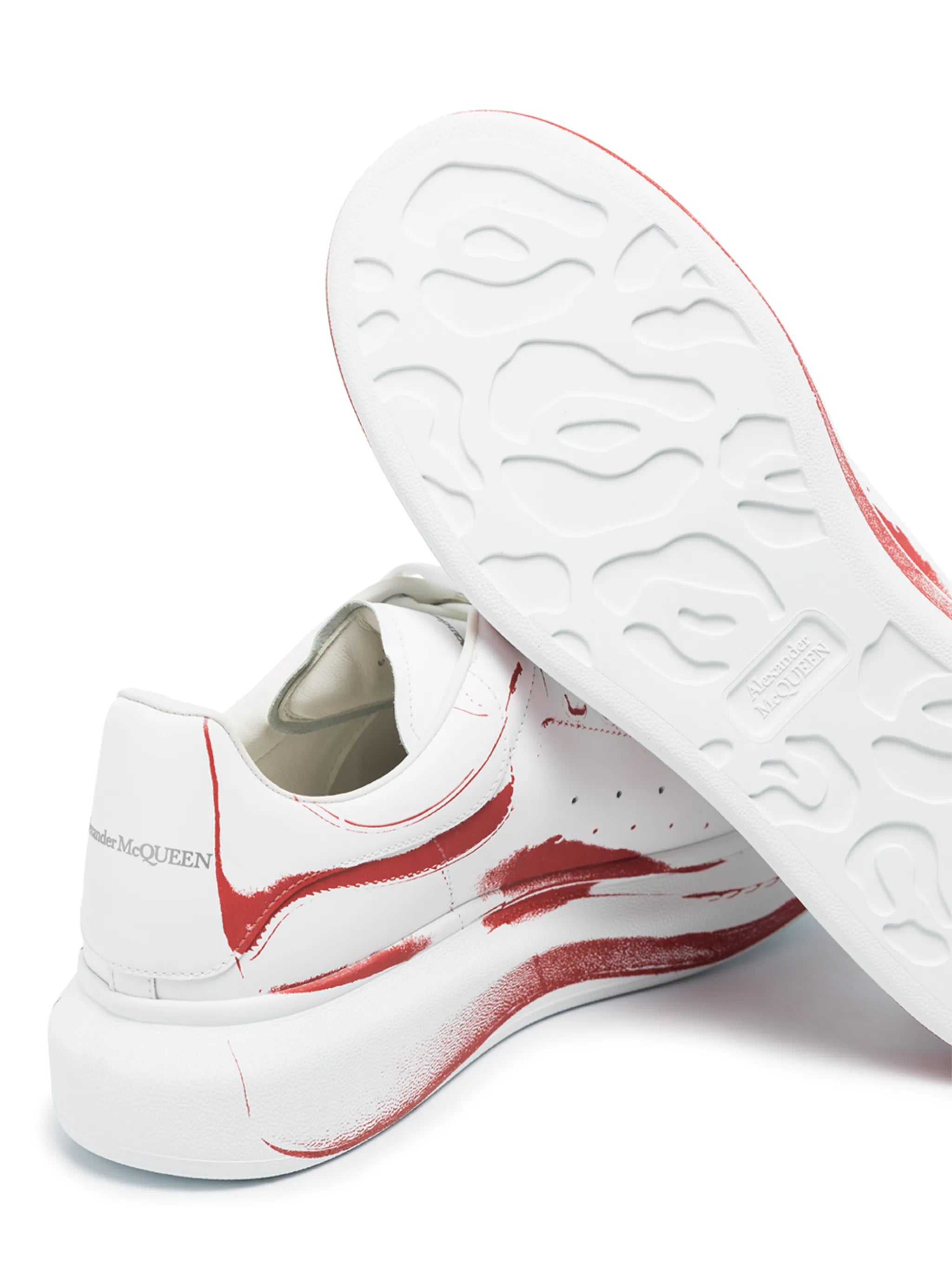 Oversized stamp sneakers