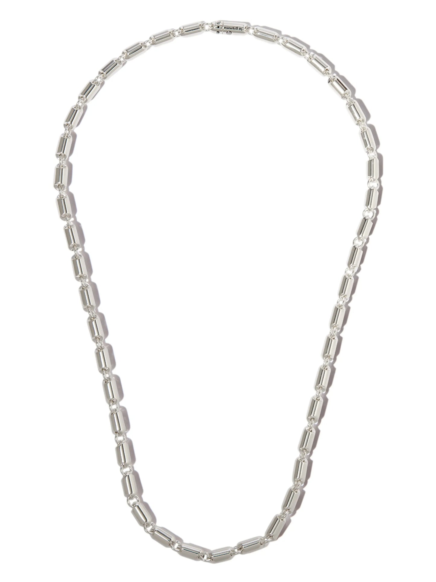 77g polished capsule necklace