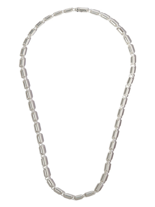 77g polished capsule necklace