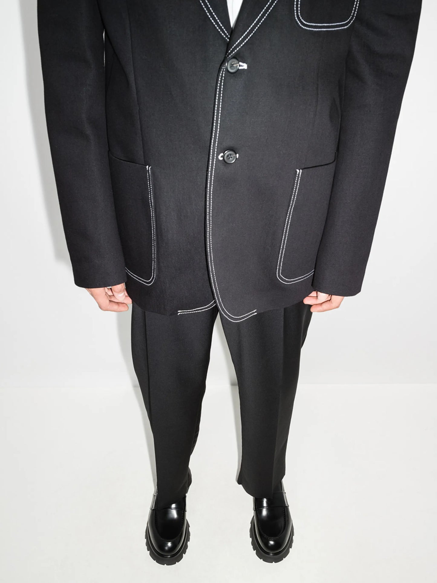lug-sole penny loafers