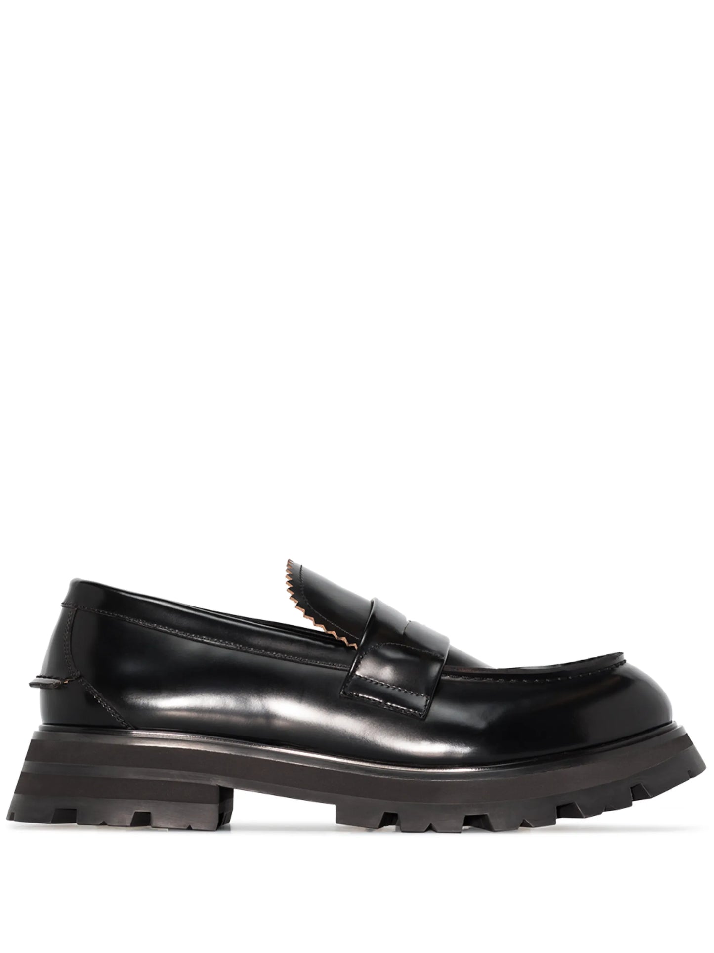 lug-sole penny loafers