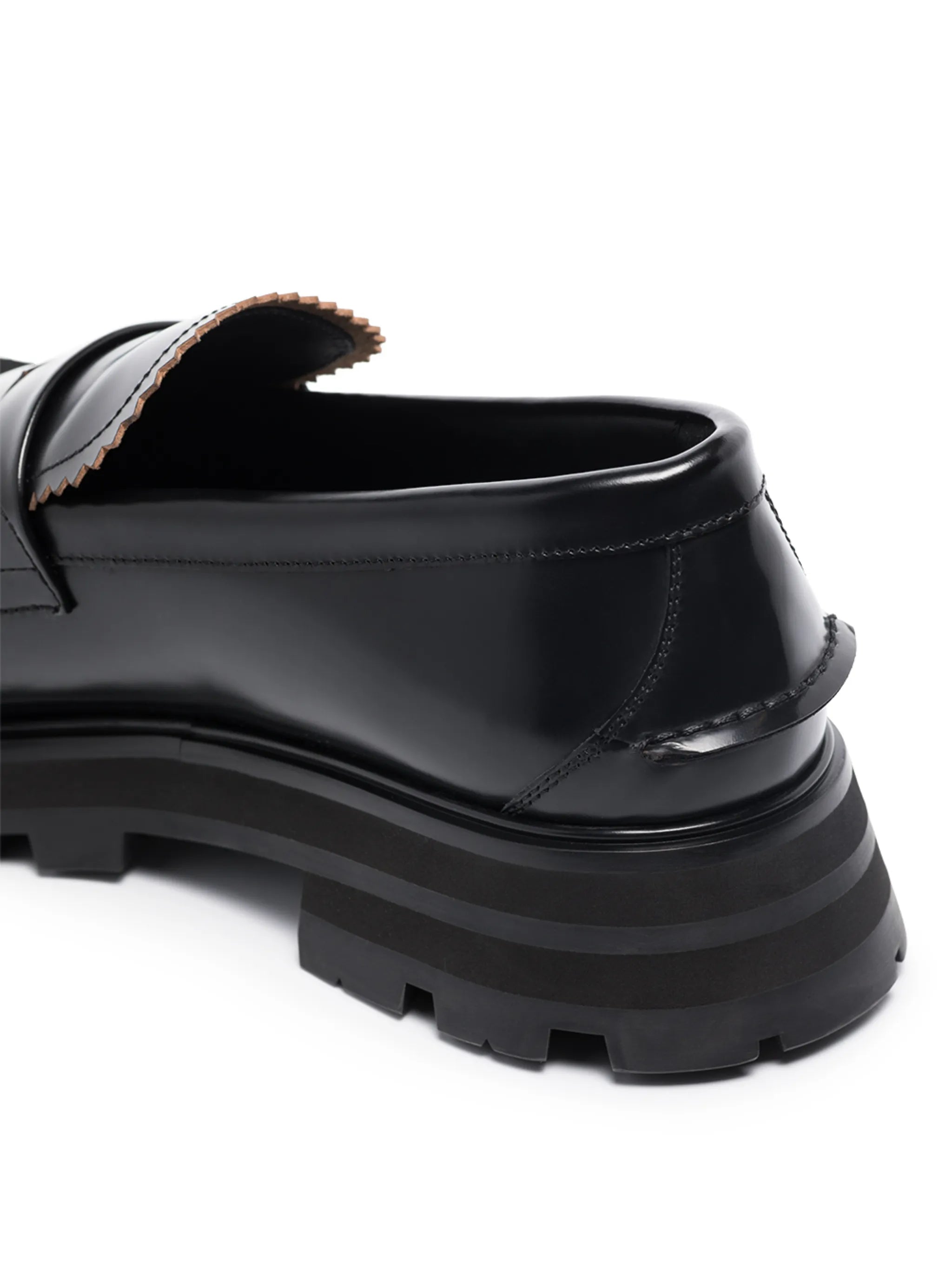 lug-sole penny loafers