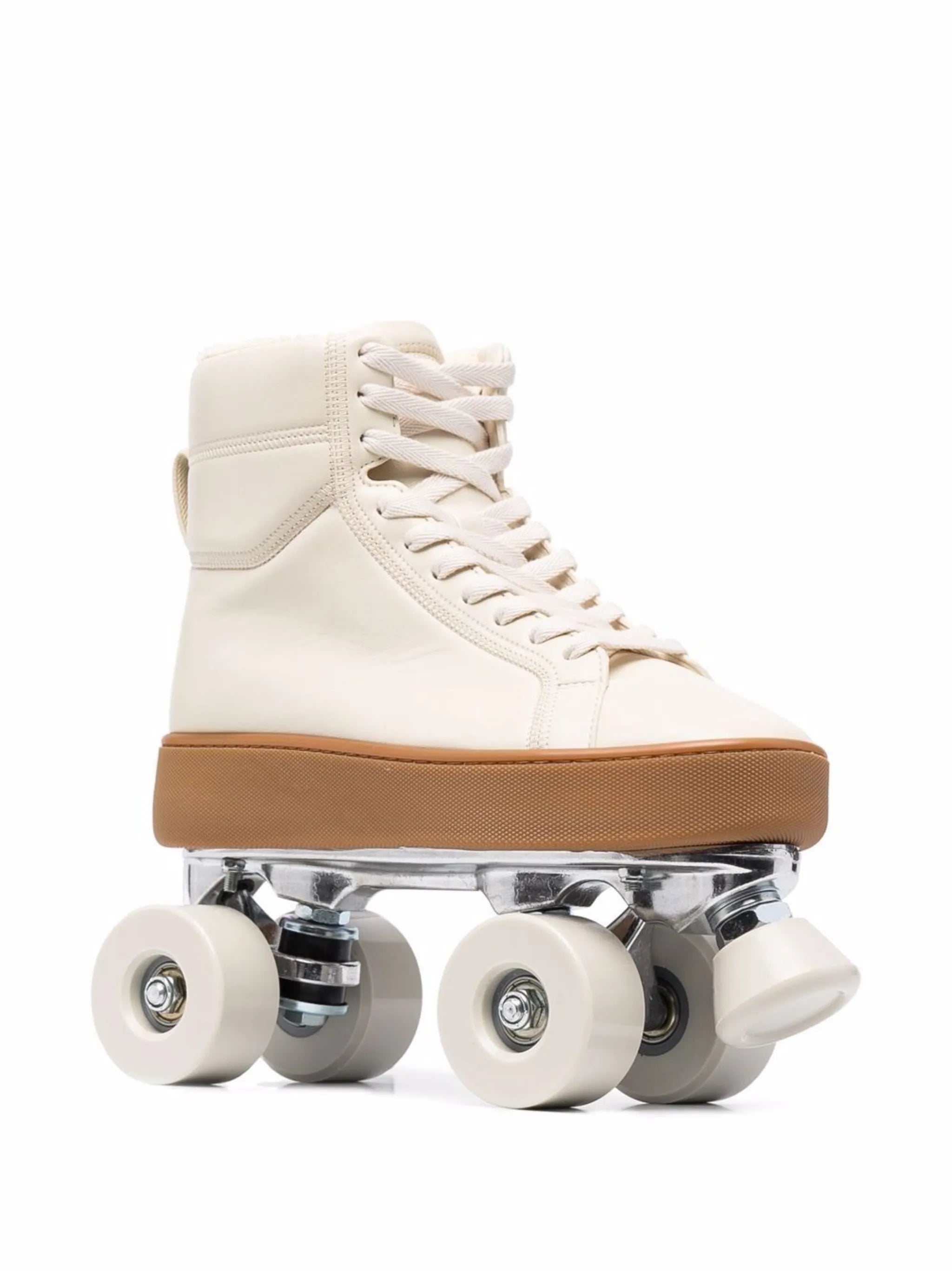 The Quilt leather roller skates