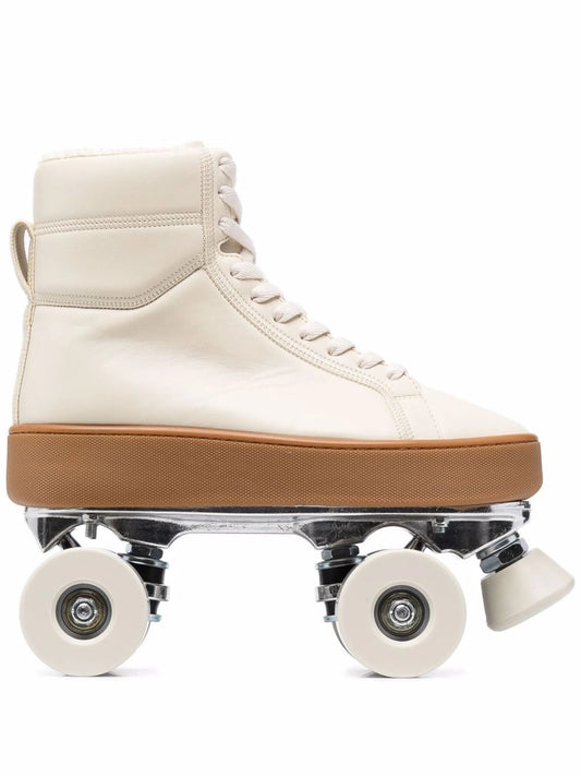 The Quilt leather roller skates