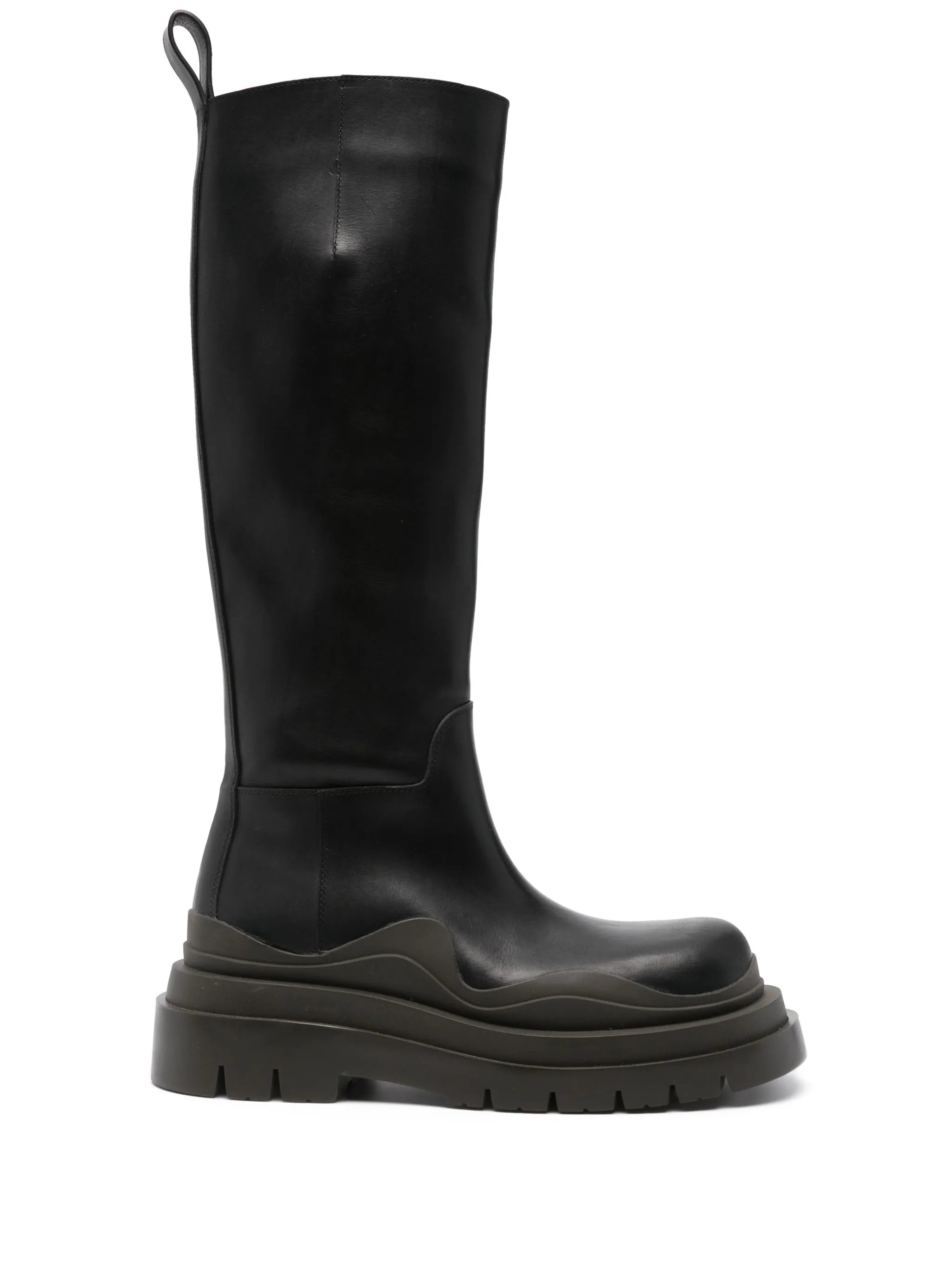 Tire leather boots