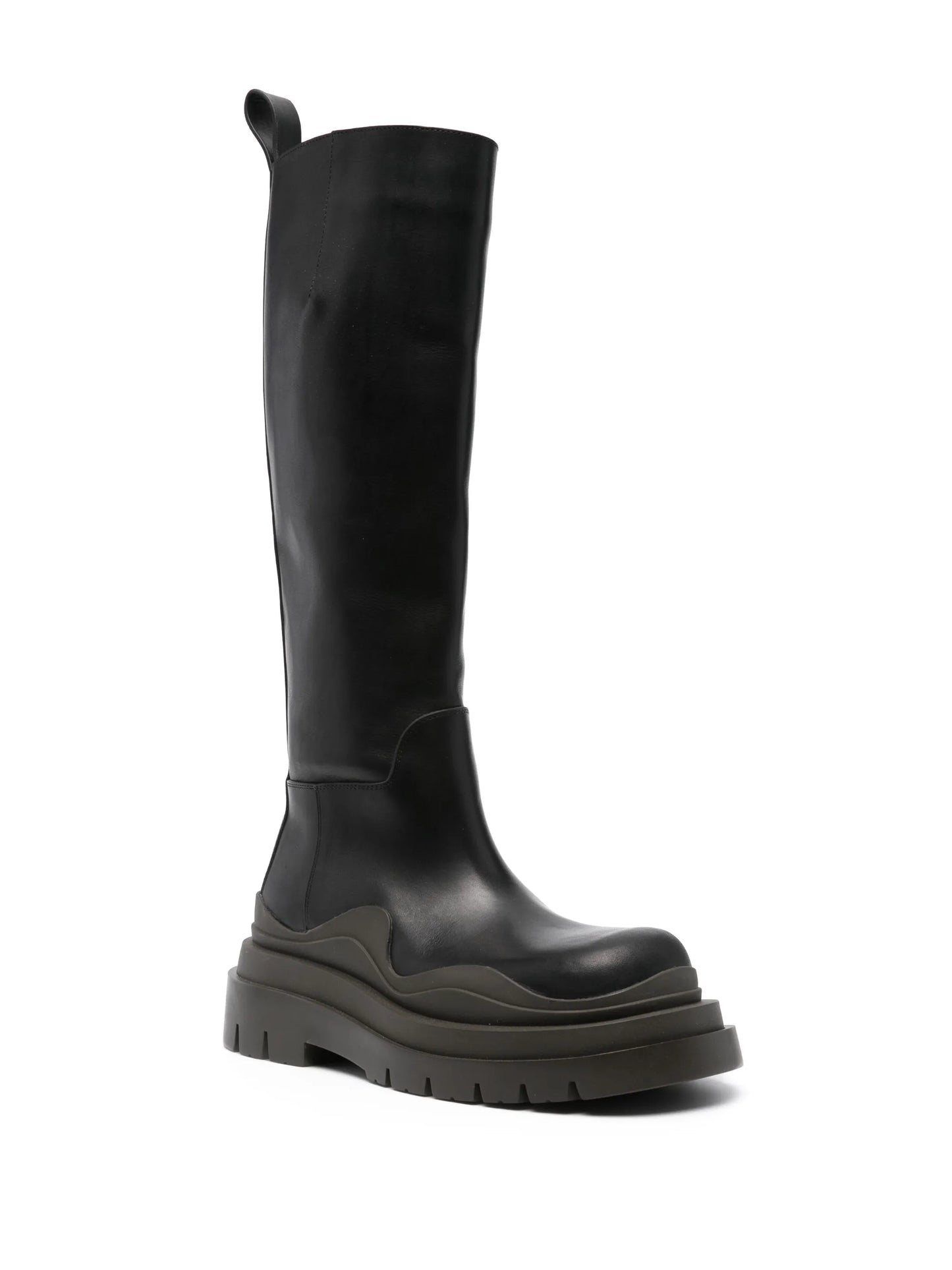 Tire leather boots
