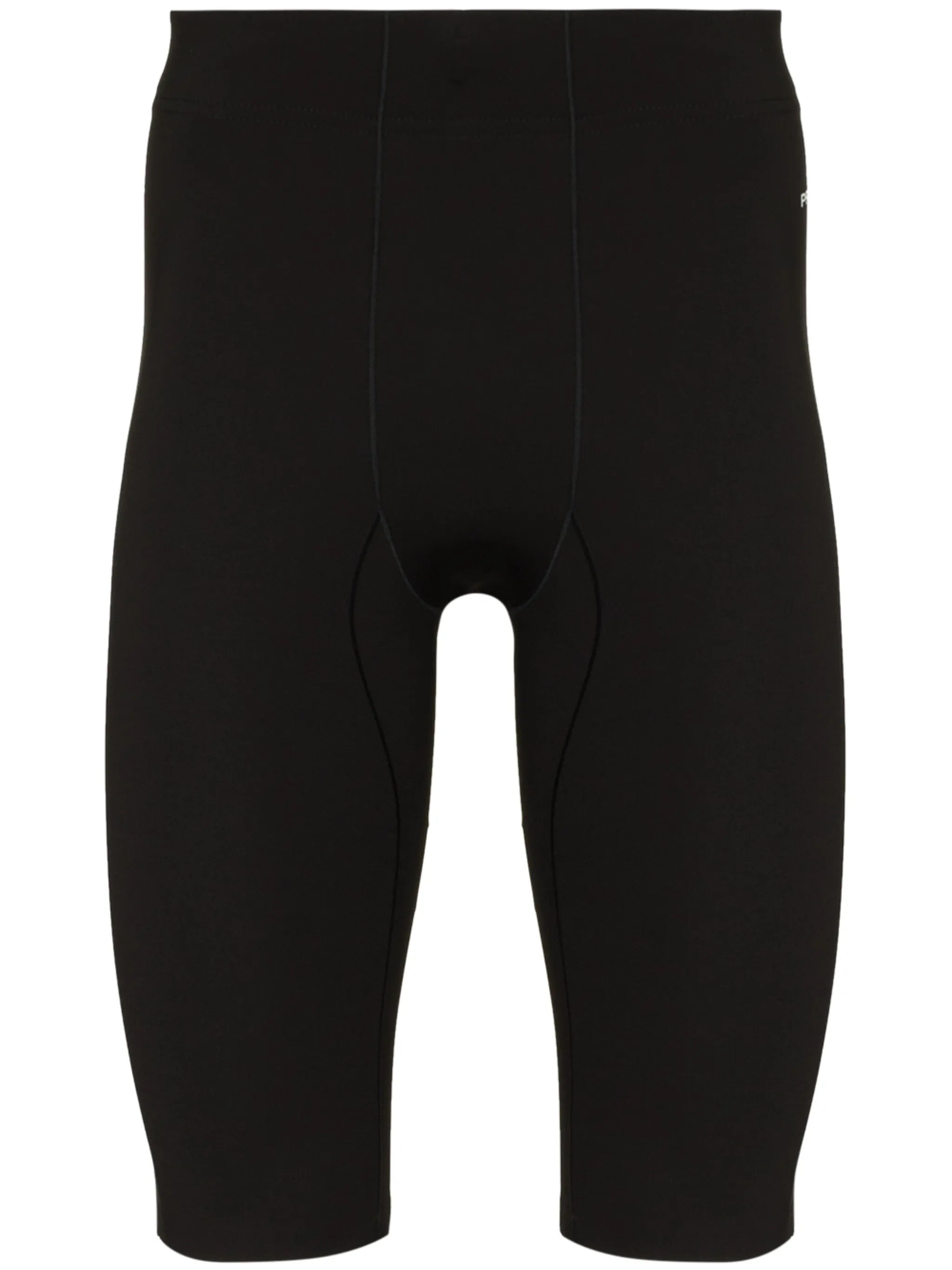 high-waisted compression shorts