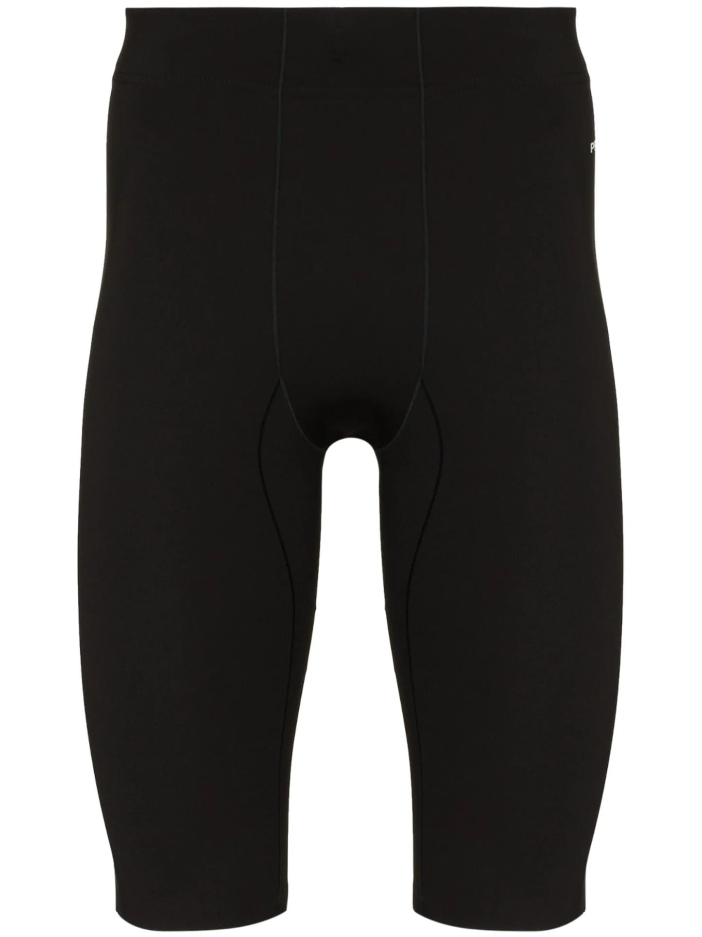 high-waisted compression shorts