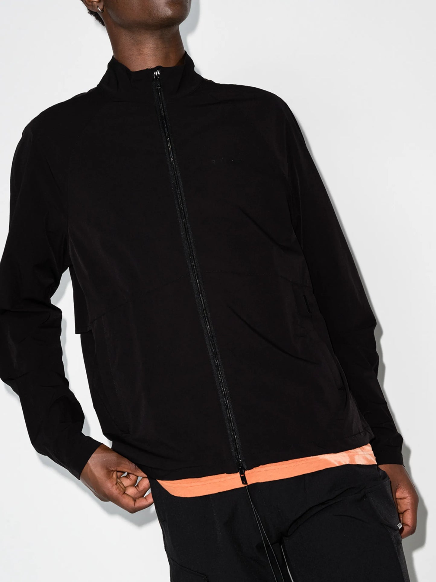 247 zipped drawstring jacket