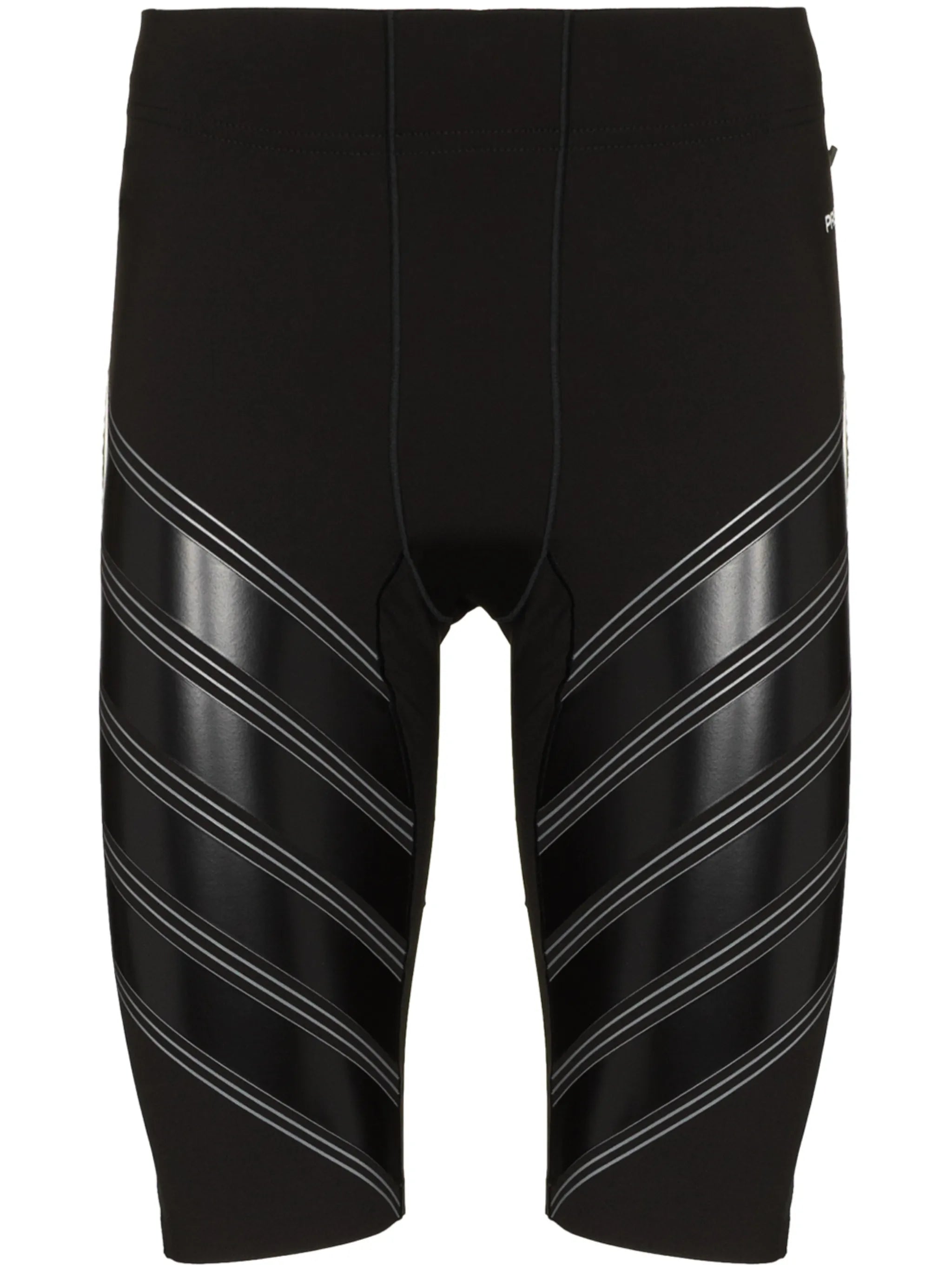 Power Run panelled short leggings