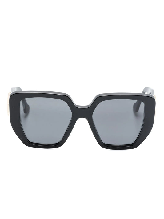 Double G oversized-frame sunglasses