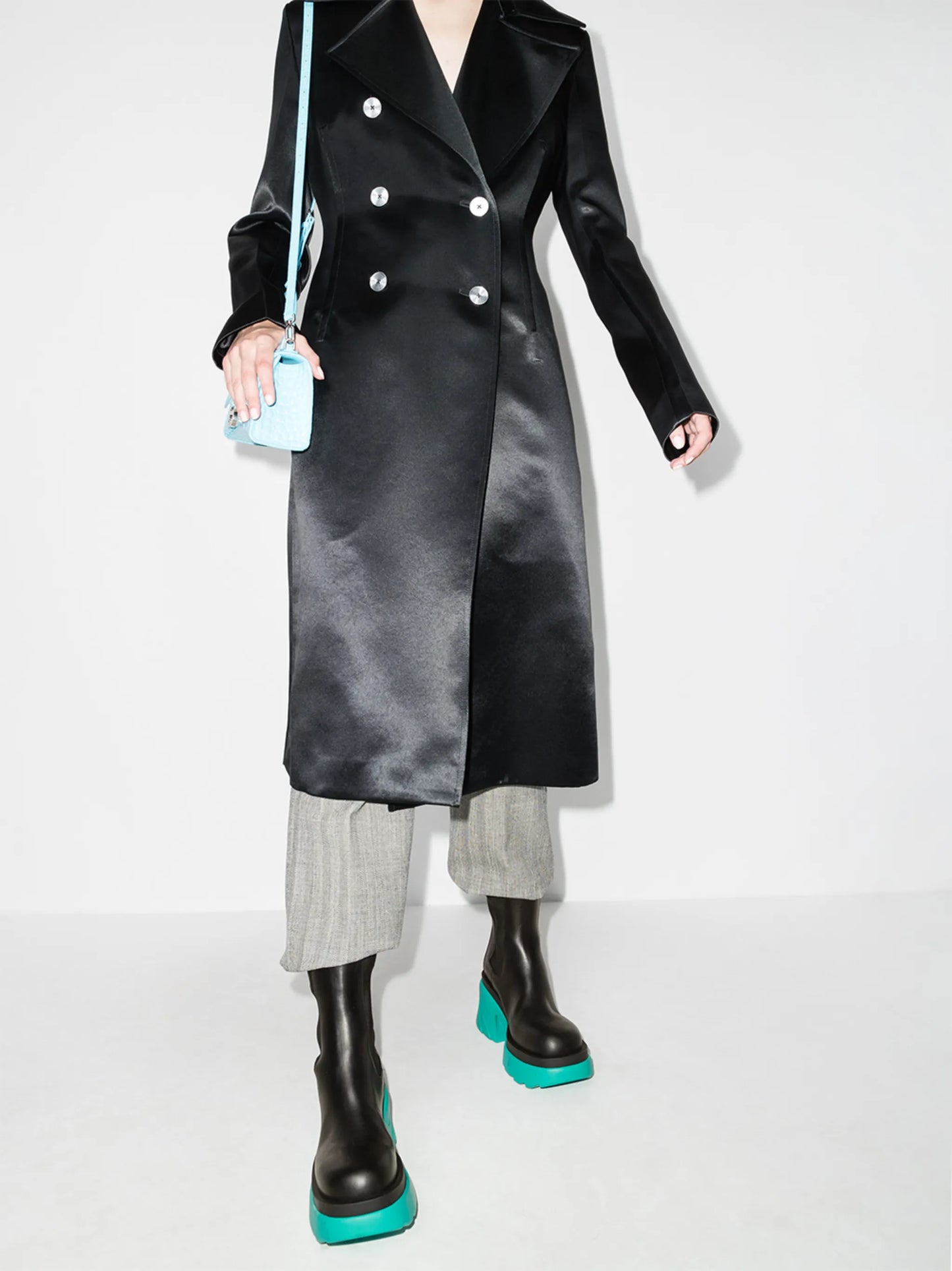 contrast sole platform ankle boots