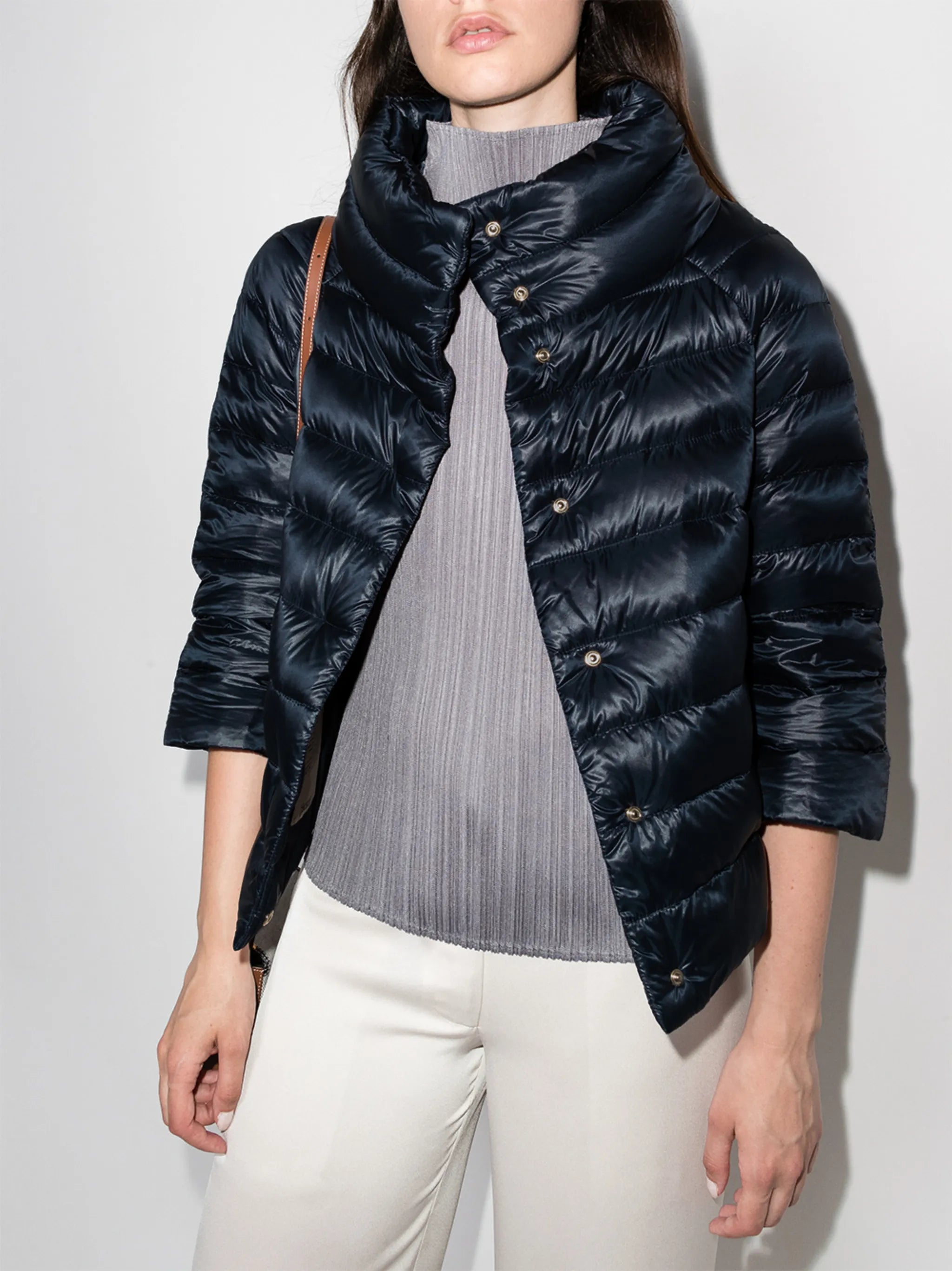 Ultralight quilted down jacket