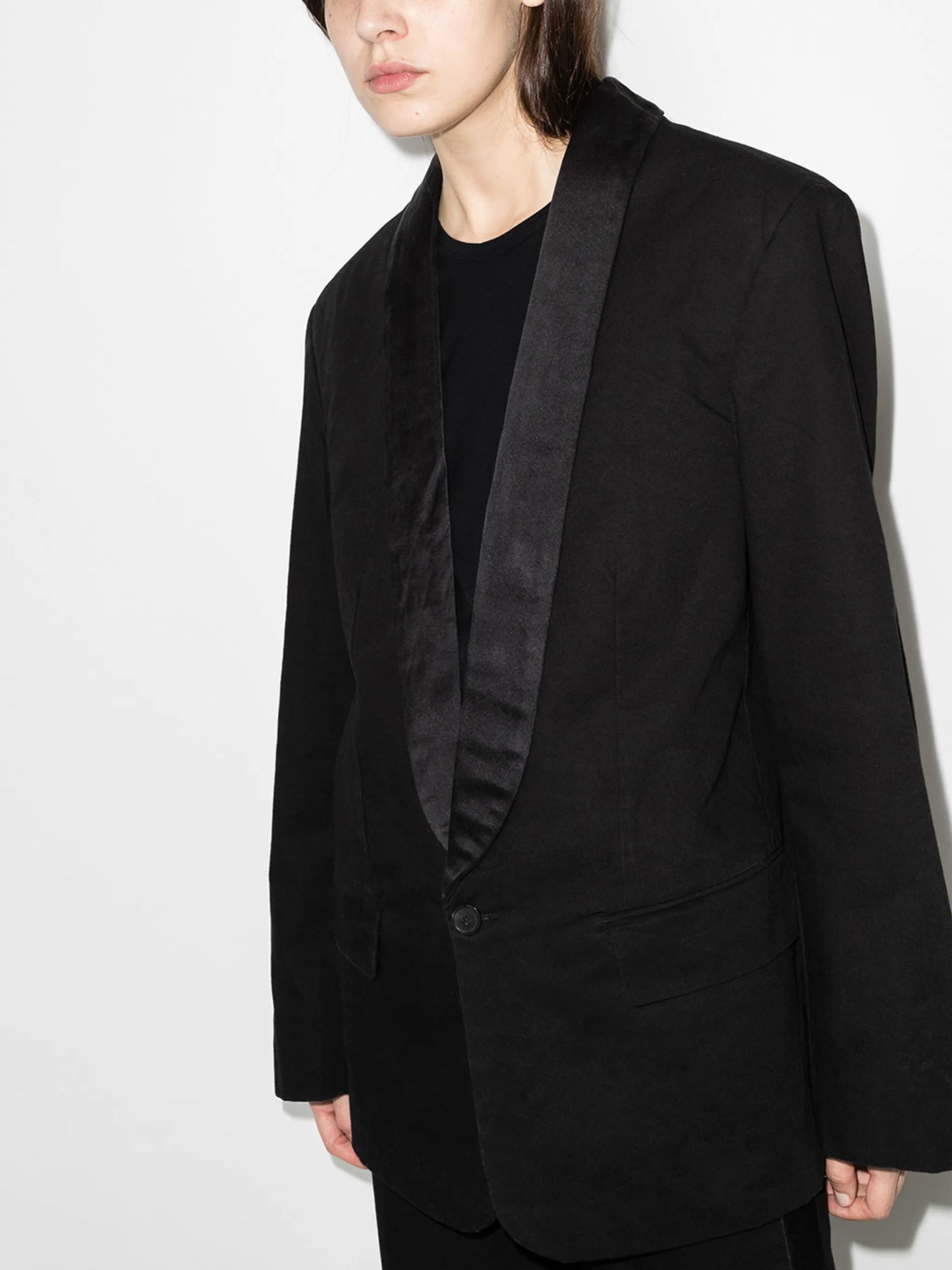 Rental single-breasted blazer