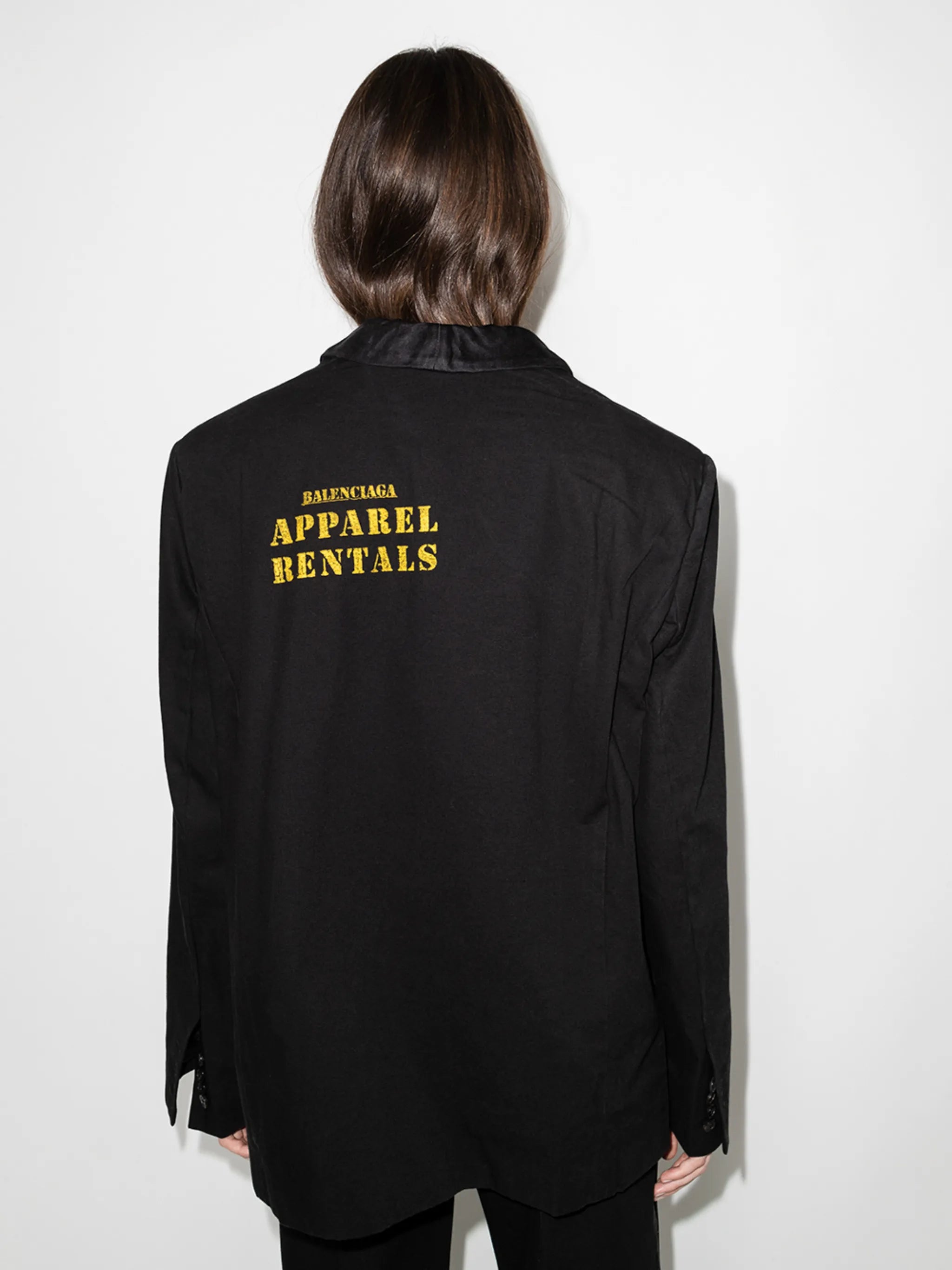 Rental single-breasted blazer
