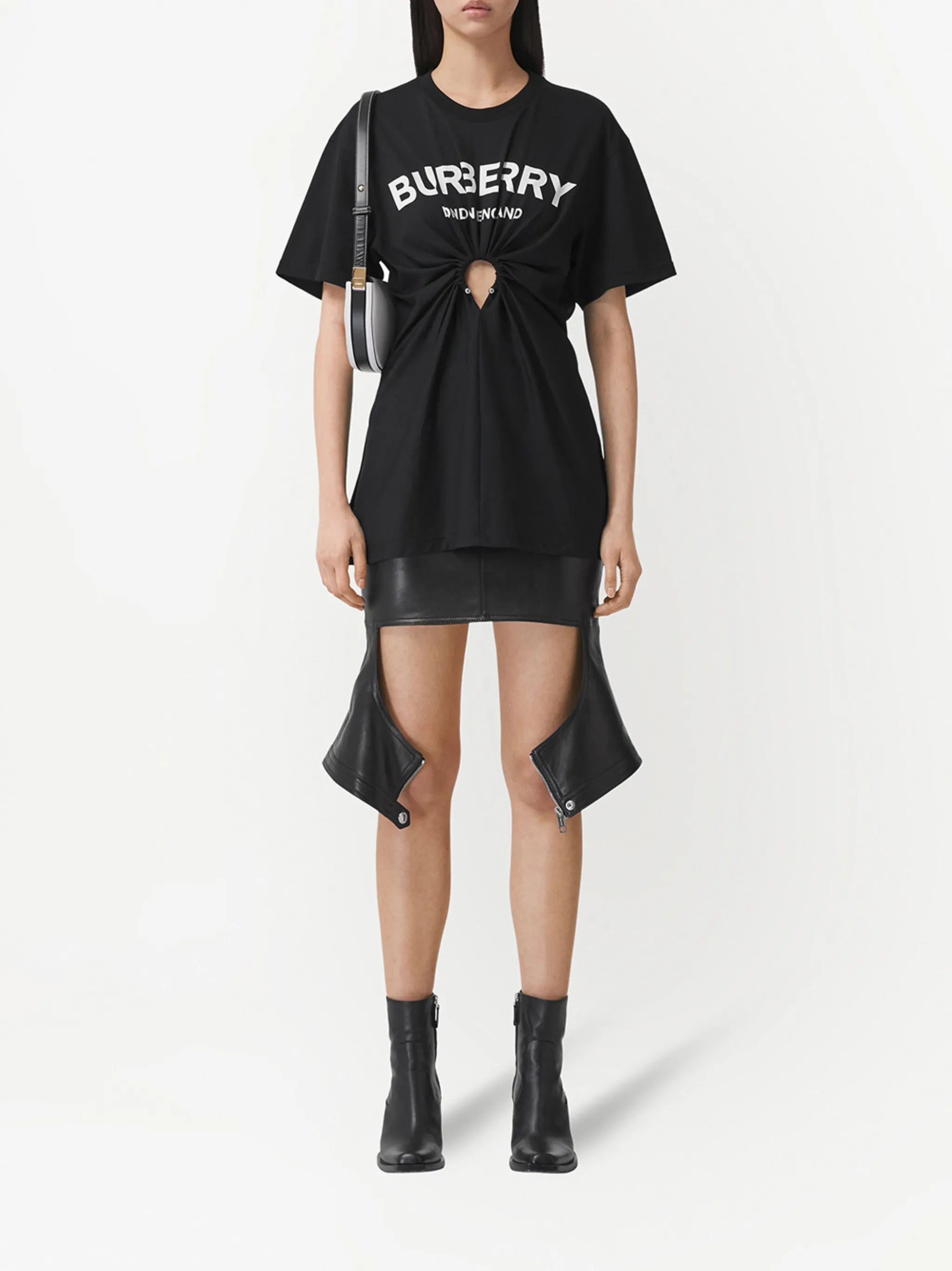 ring-detail T-shirt