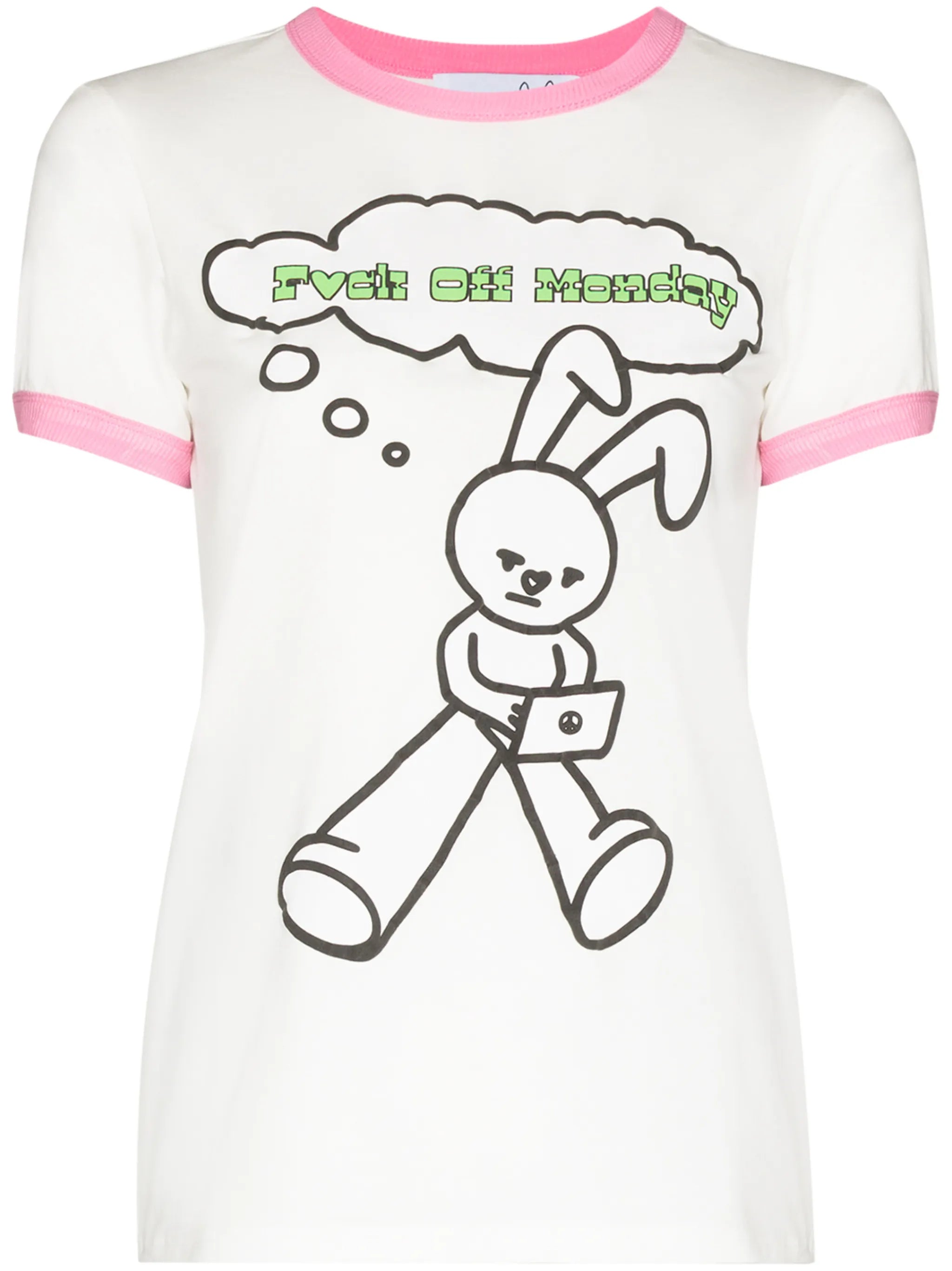 graphic-print cotton T-shirt