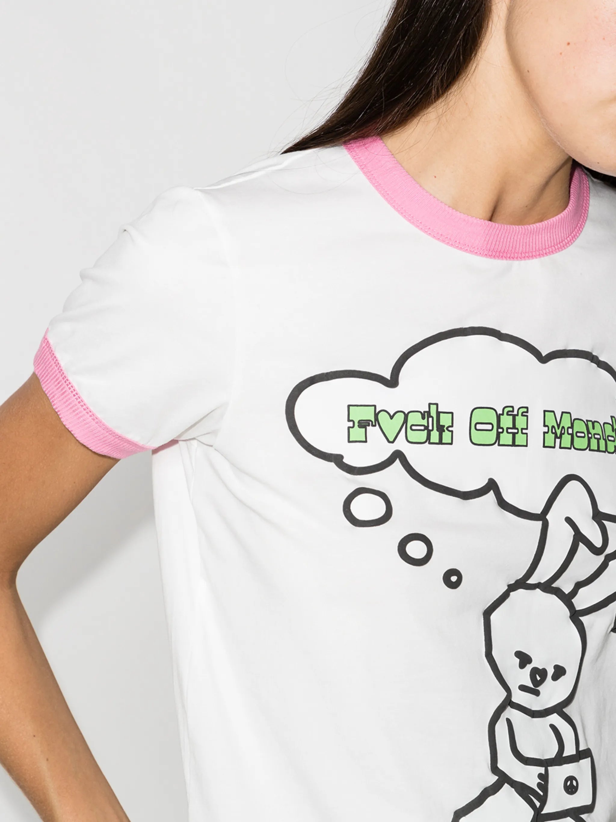 graphic-print cotton T-shirt