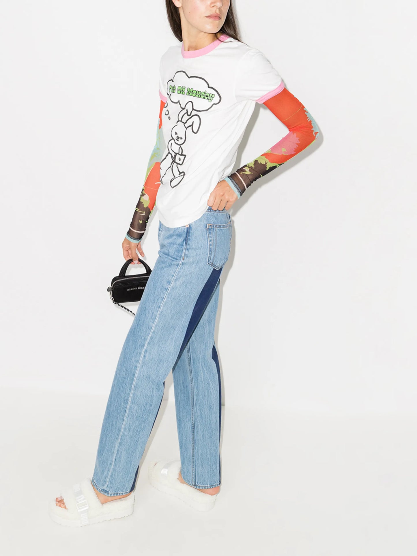 graphic-print cotton T-shirt
