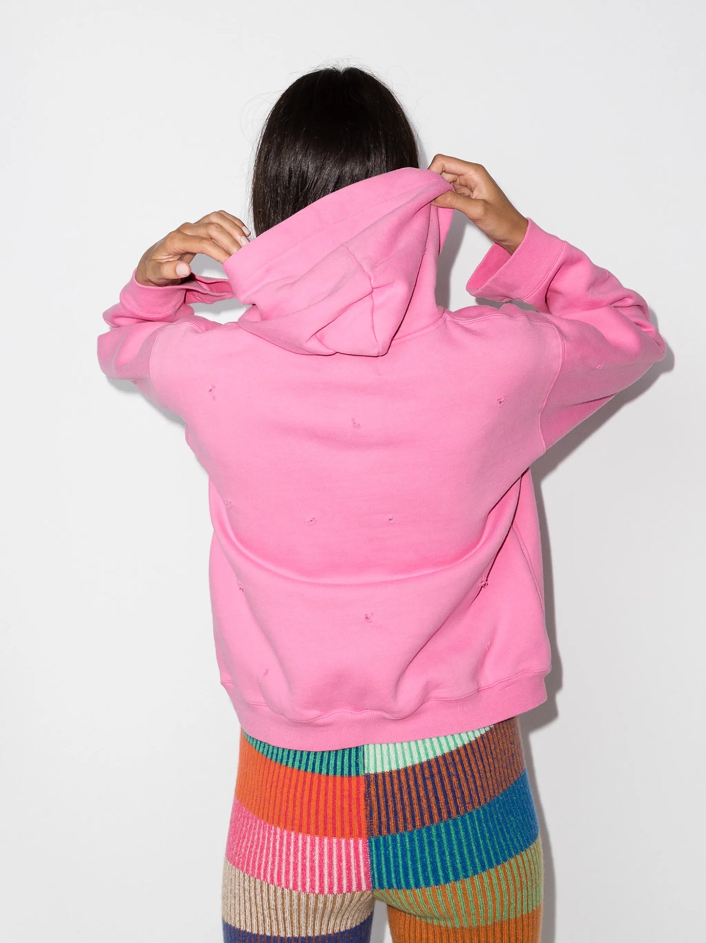 Monday distressed hoodie