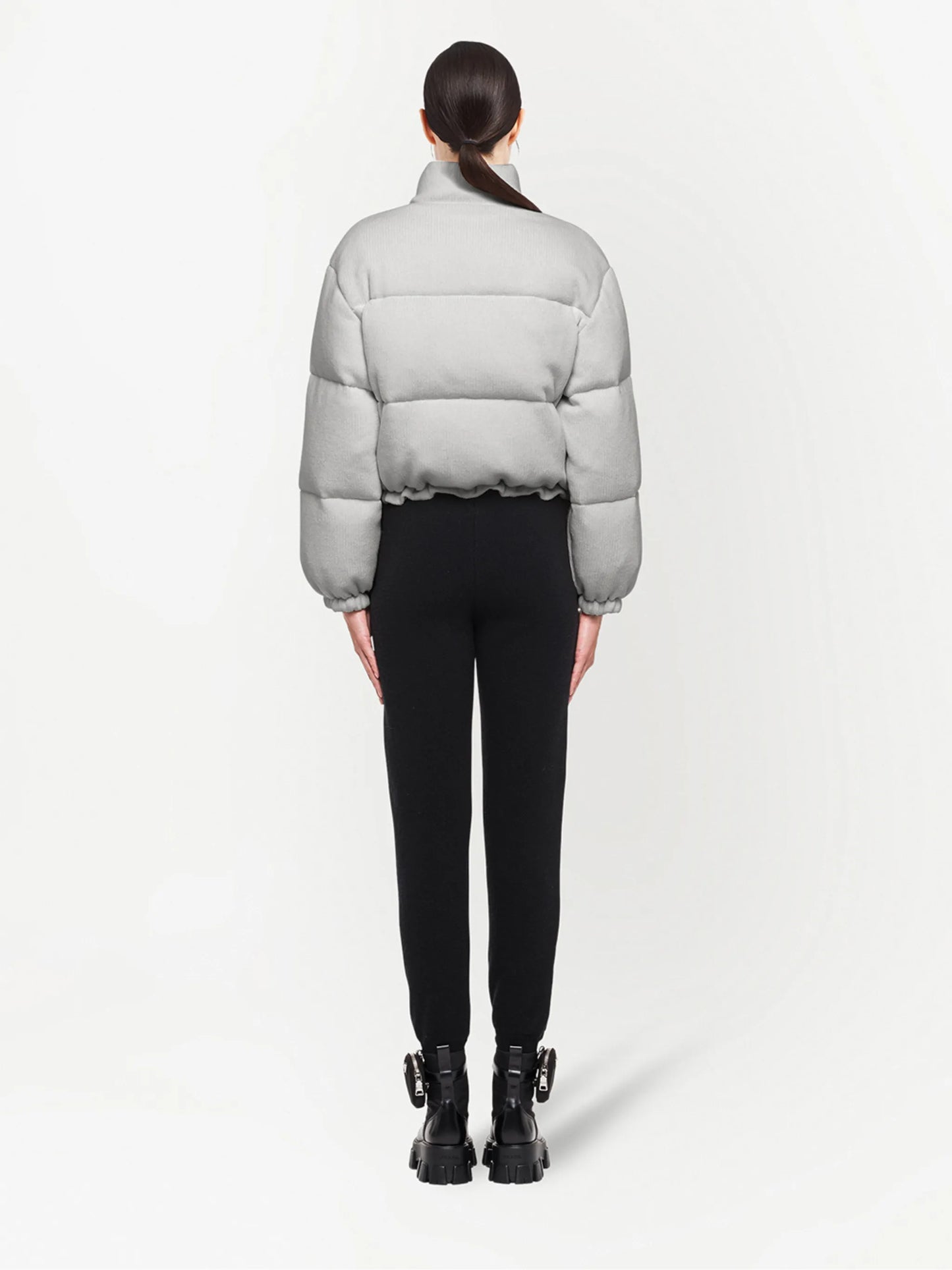 wool-cashmere puffer jacket
