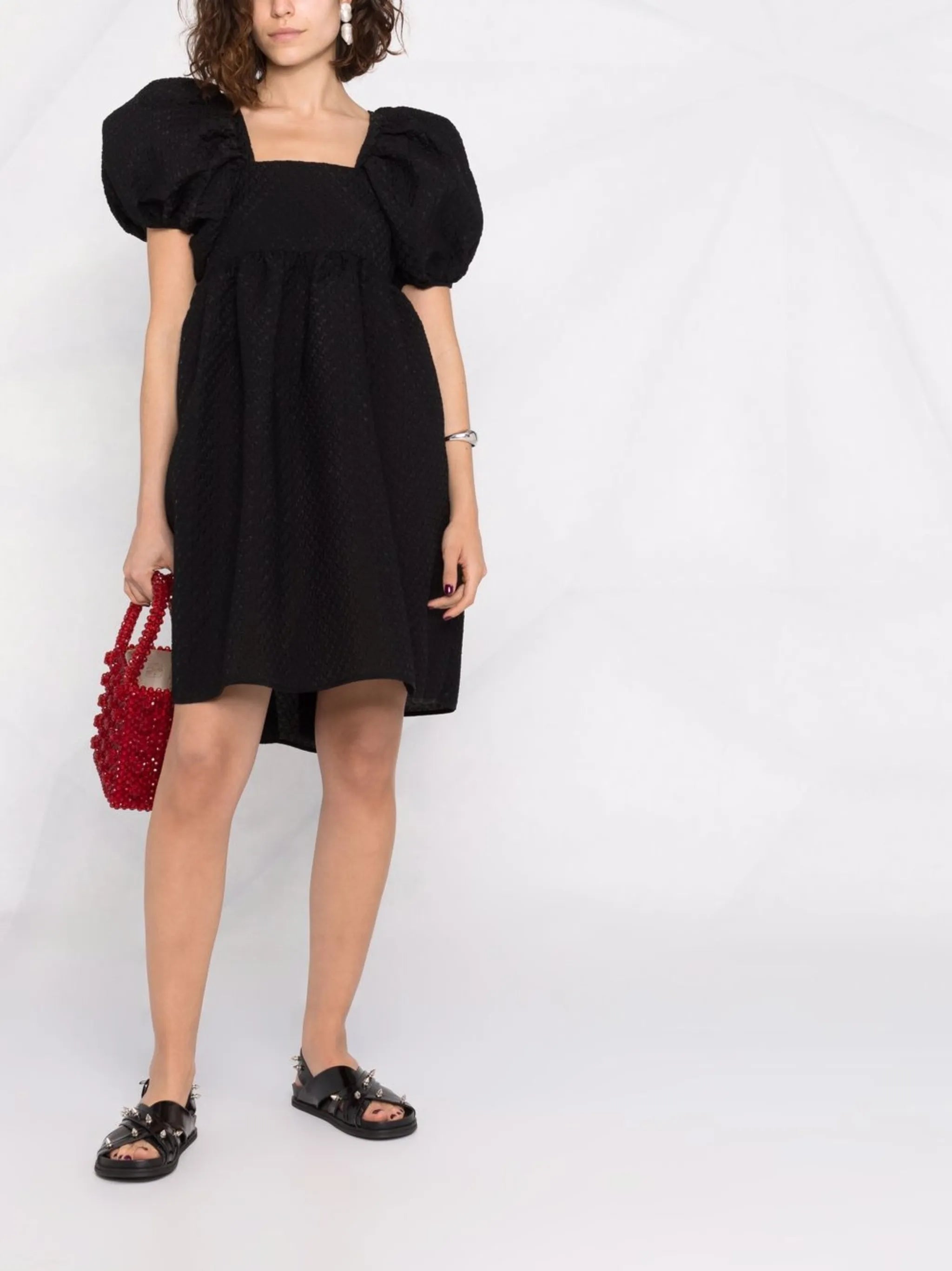 Tilde puff-sleeved dress
