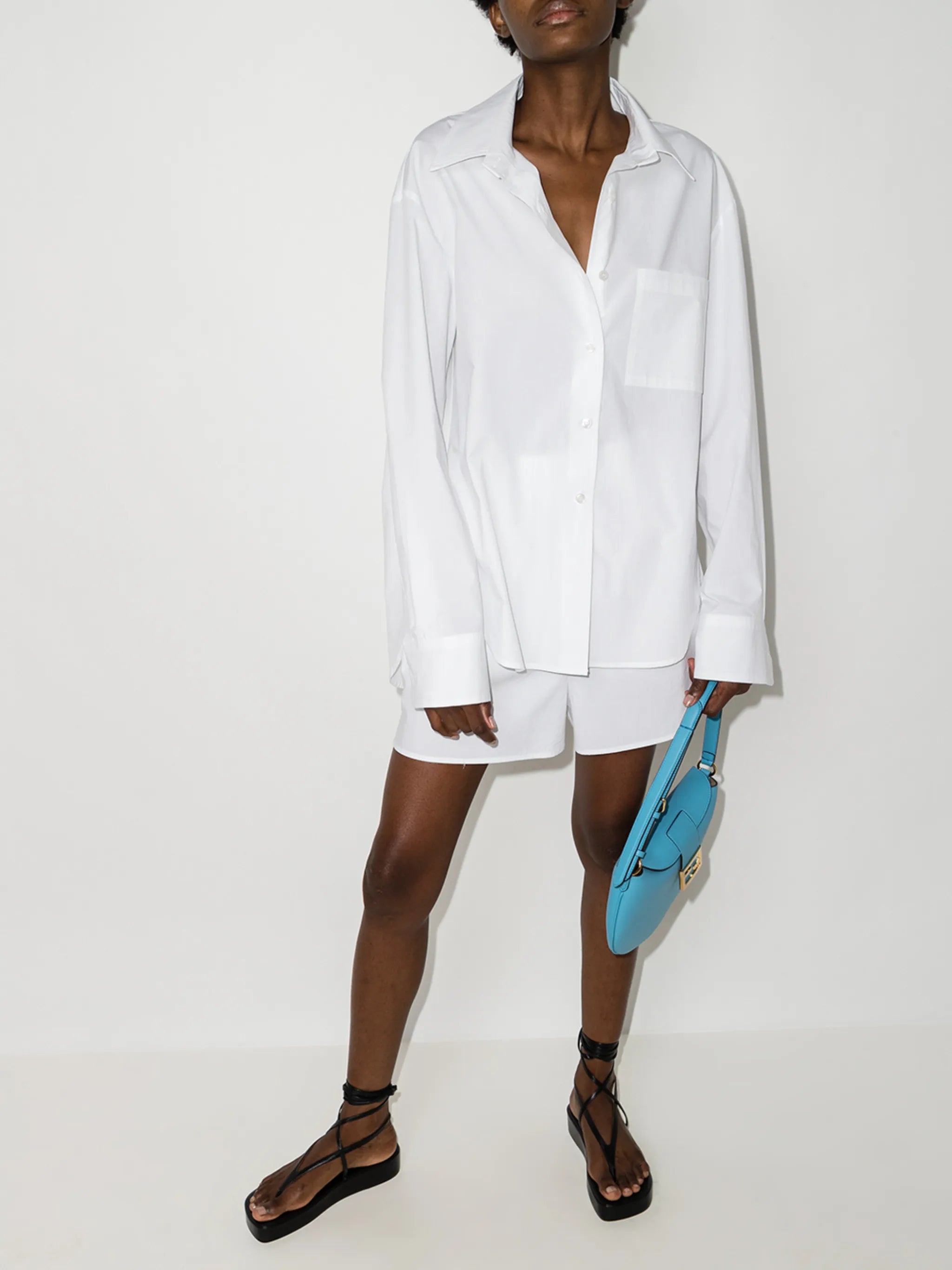 Lui organic-cotton shirt