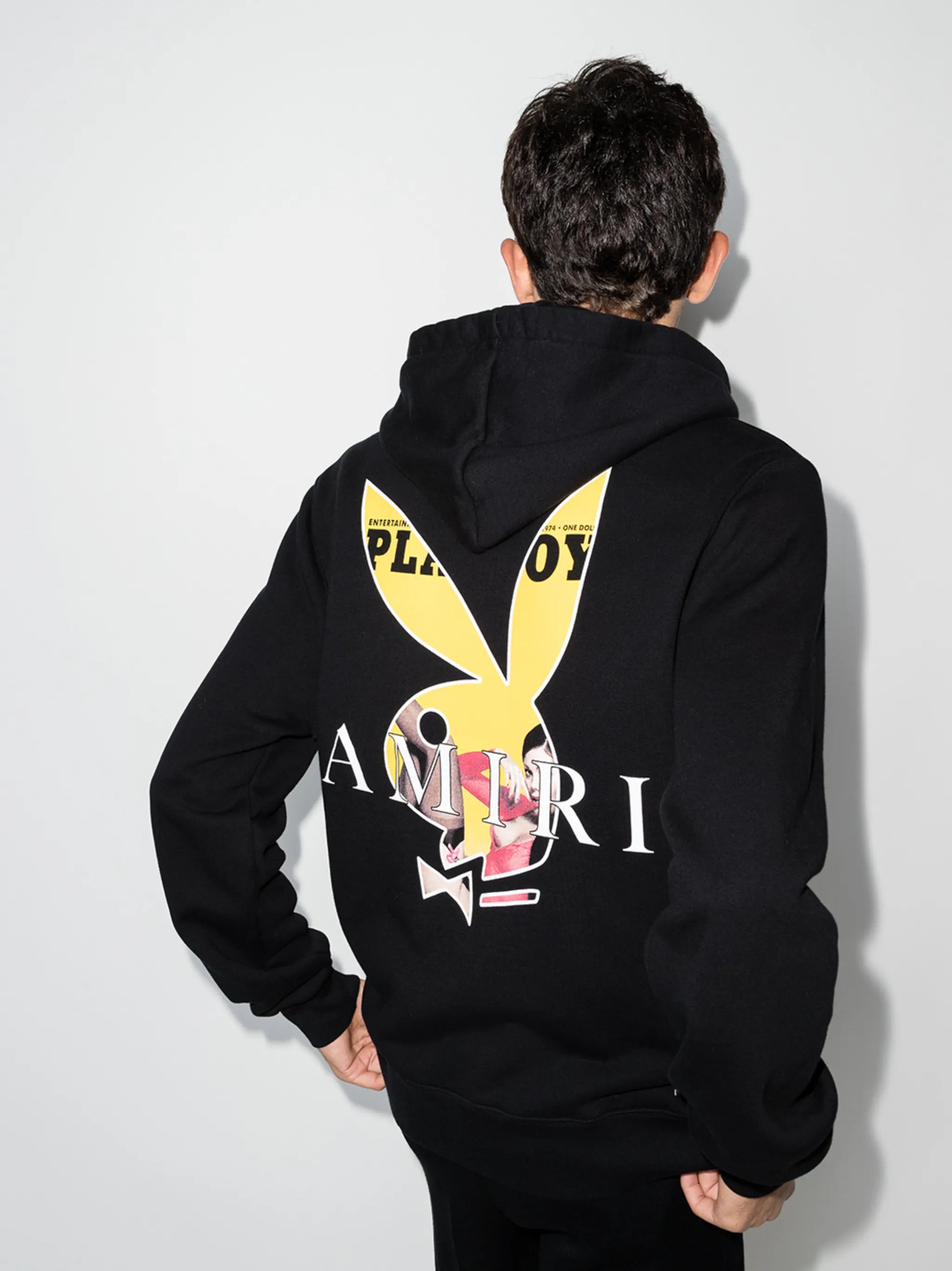 Playboy logo-print hoodie