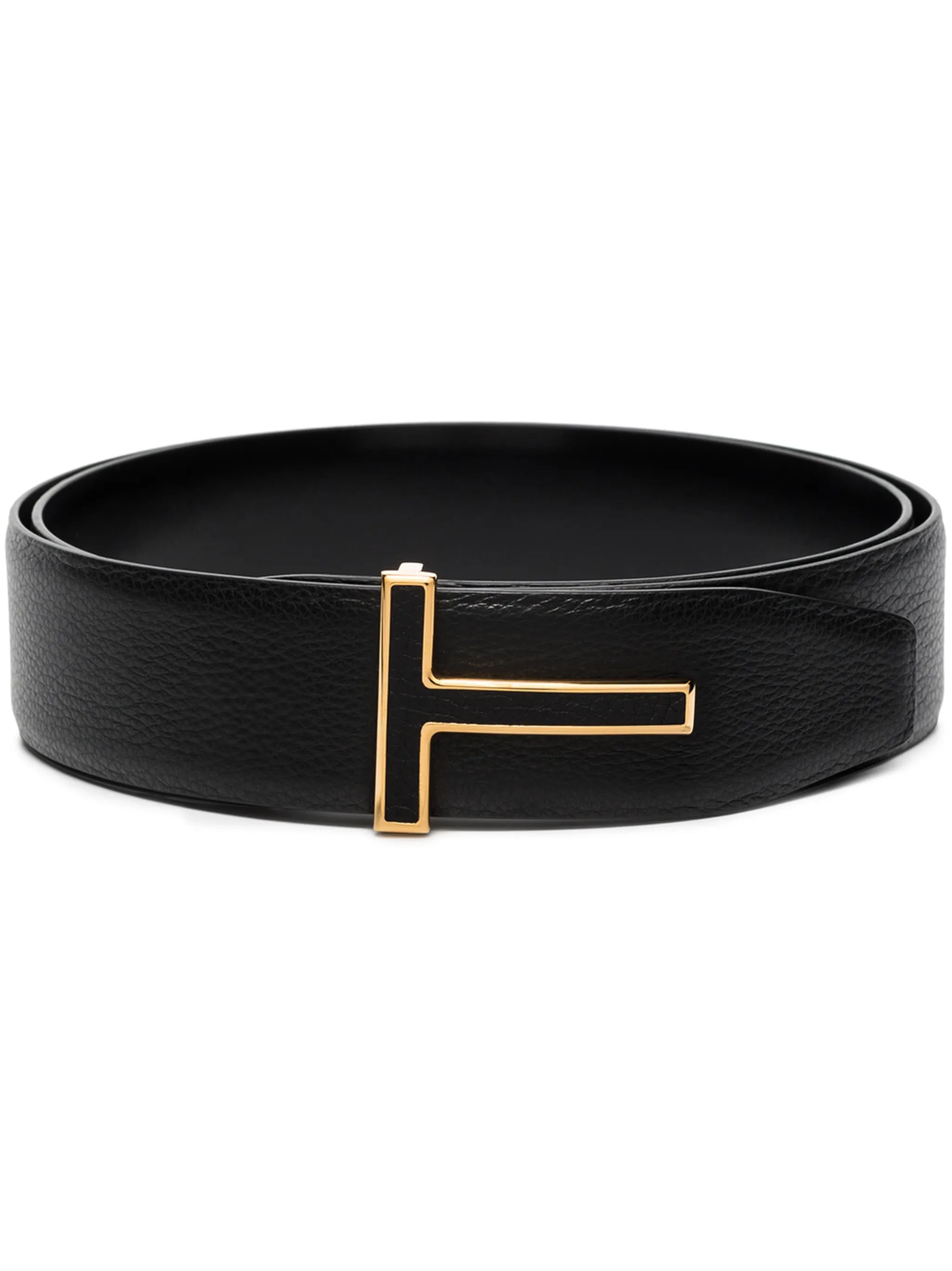 reversible T-buckle belt