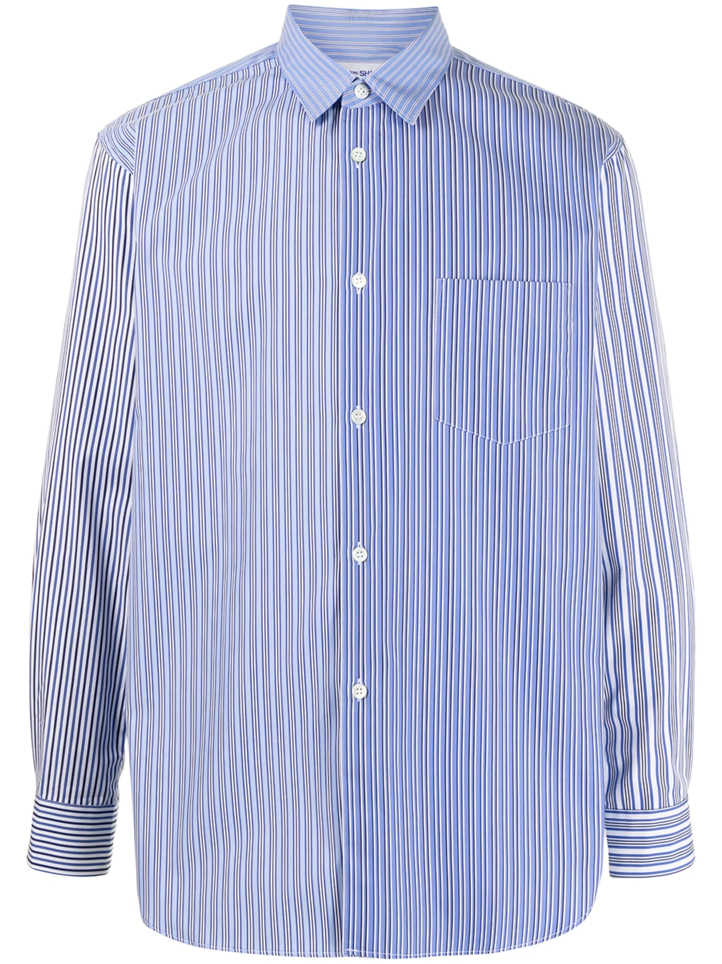 mix striped shirt