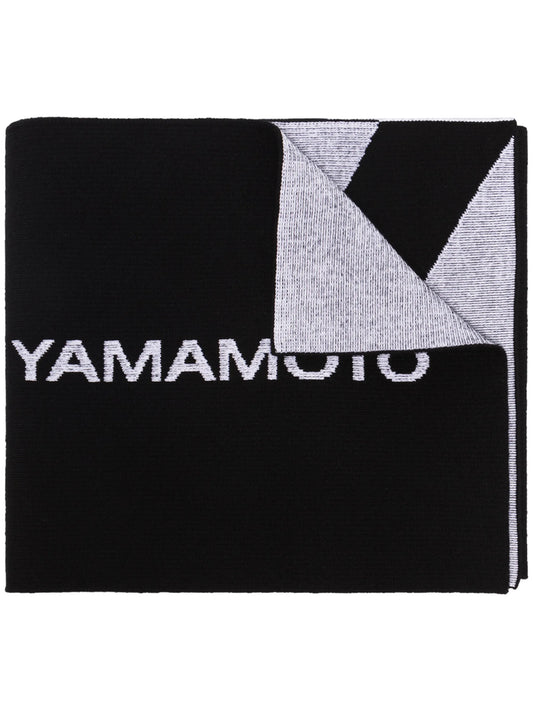Classic Logo knitted scarf