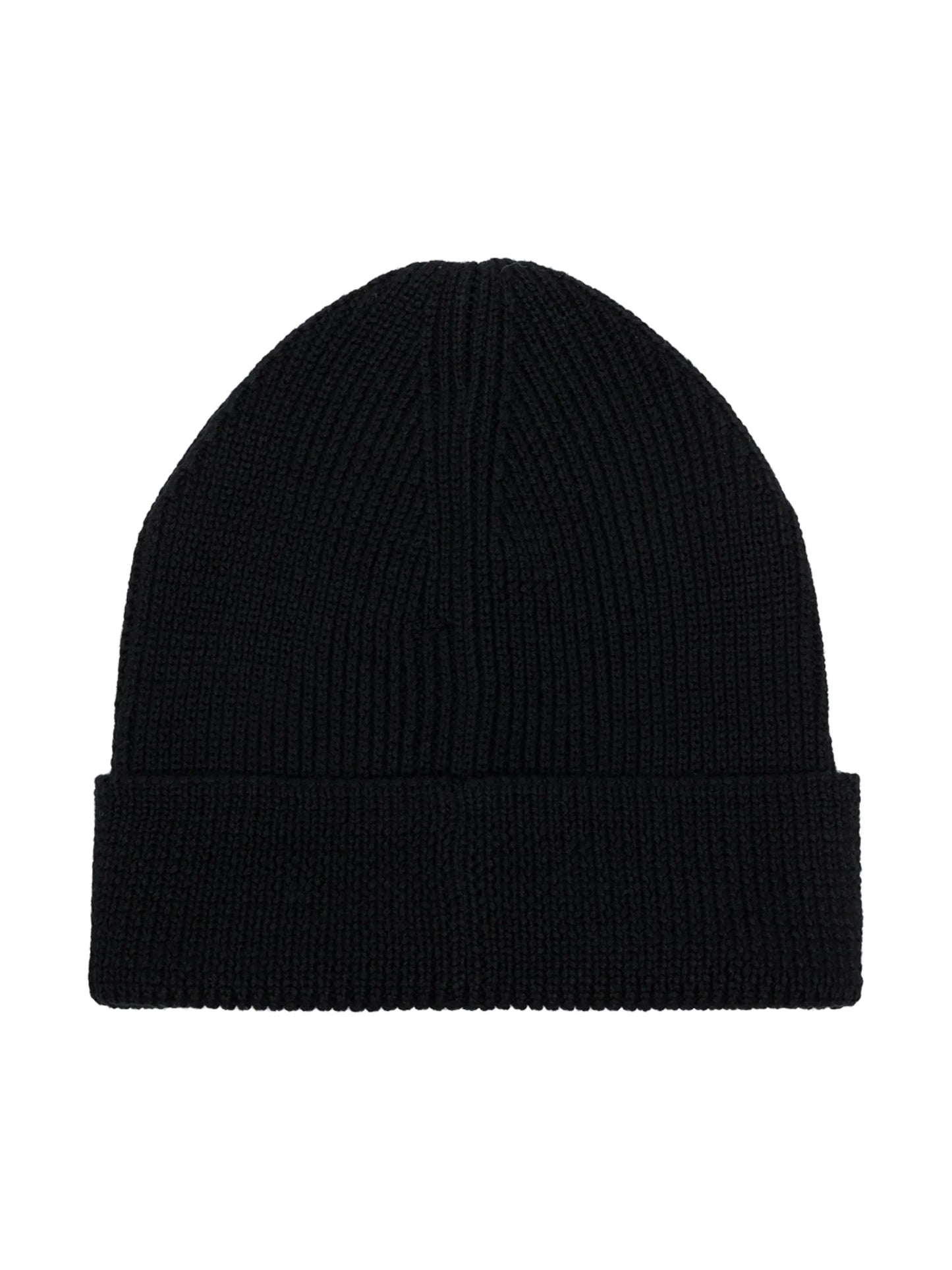 square logo patch beanie hat