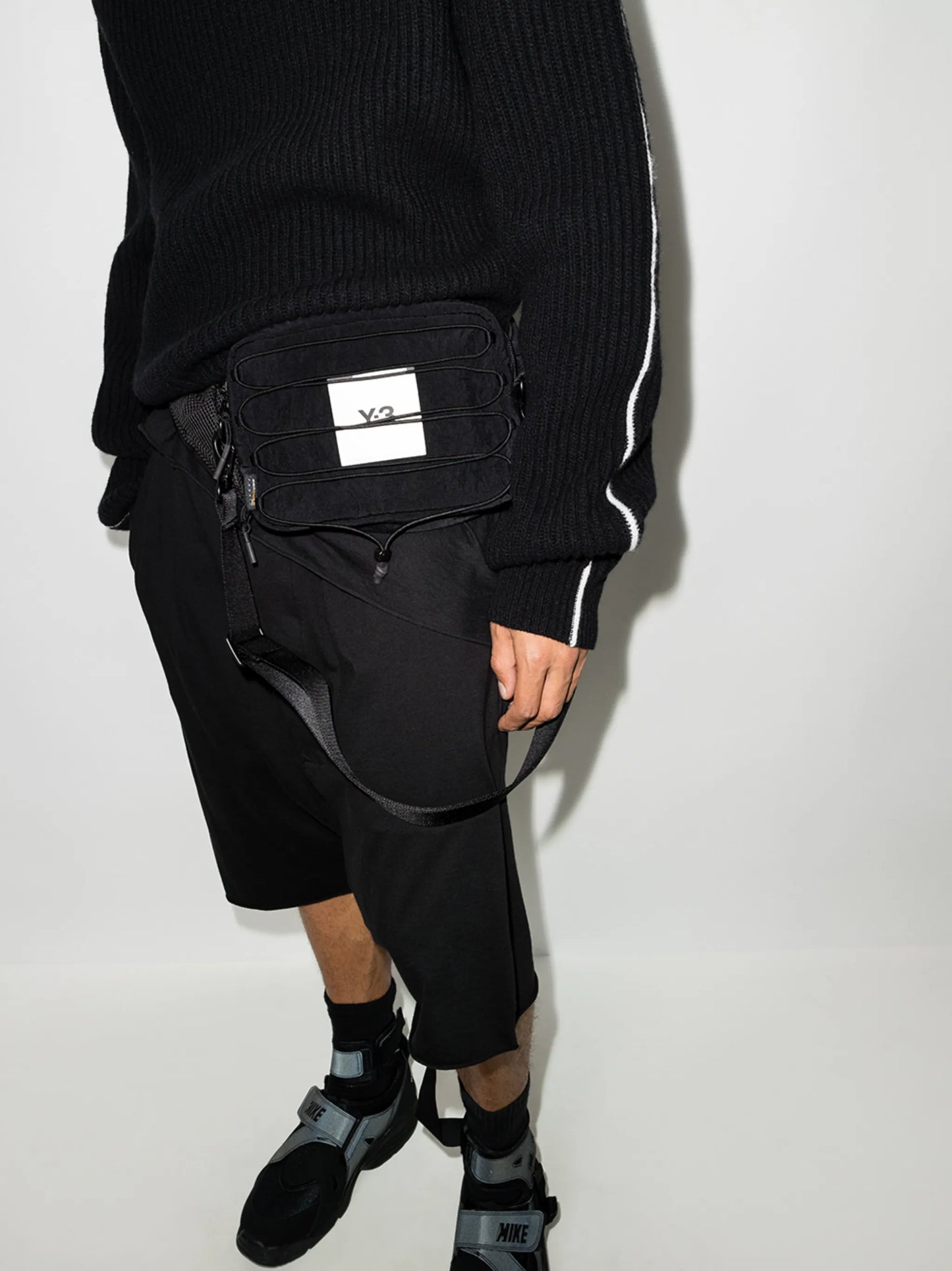 square logo crossbody bag