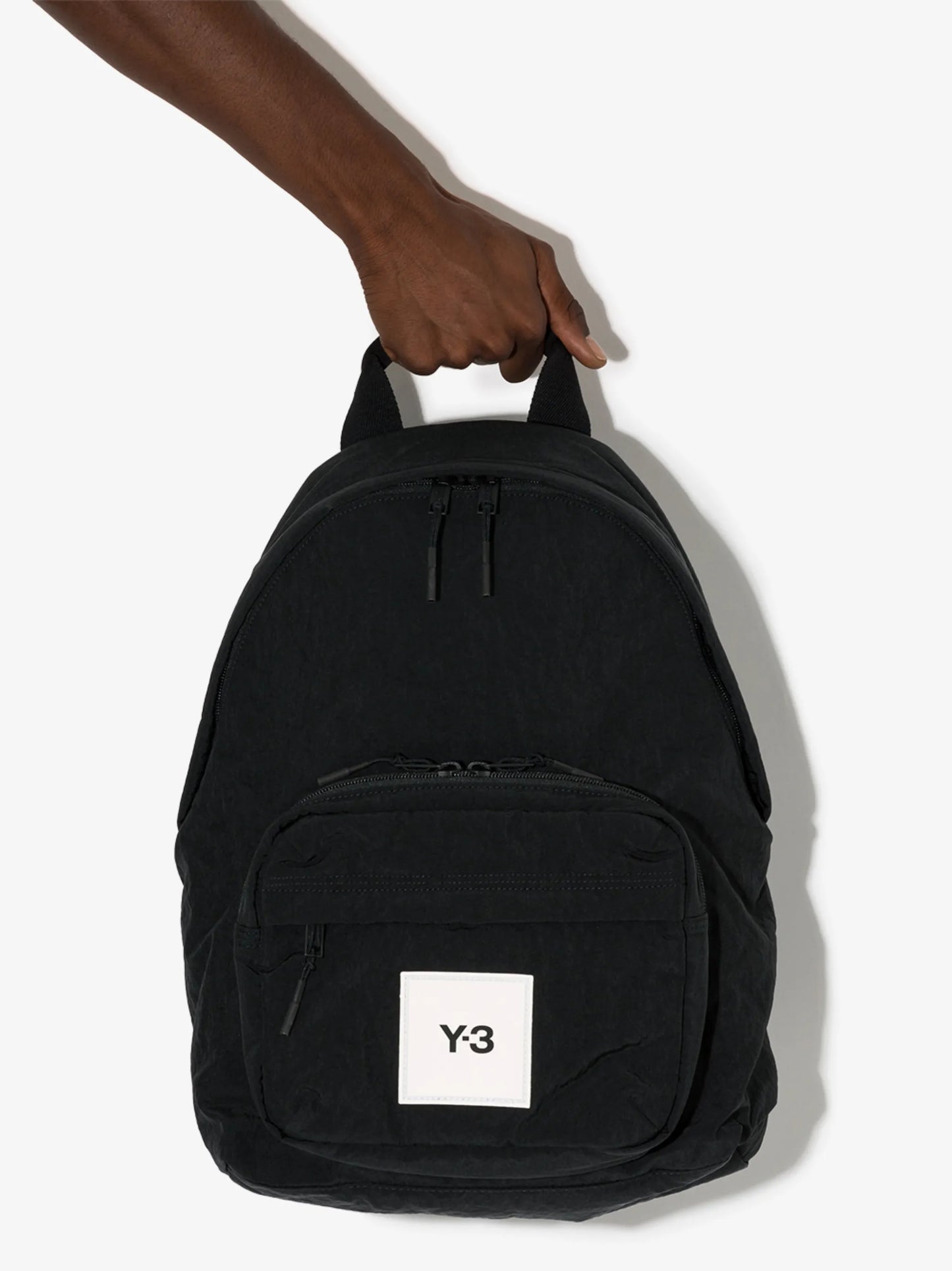 logo-patch backpack