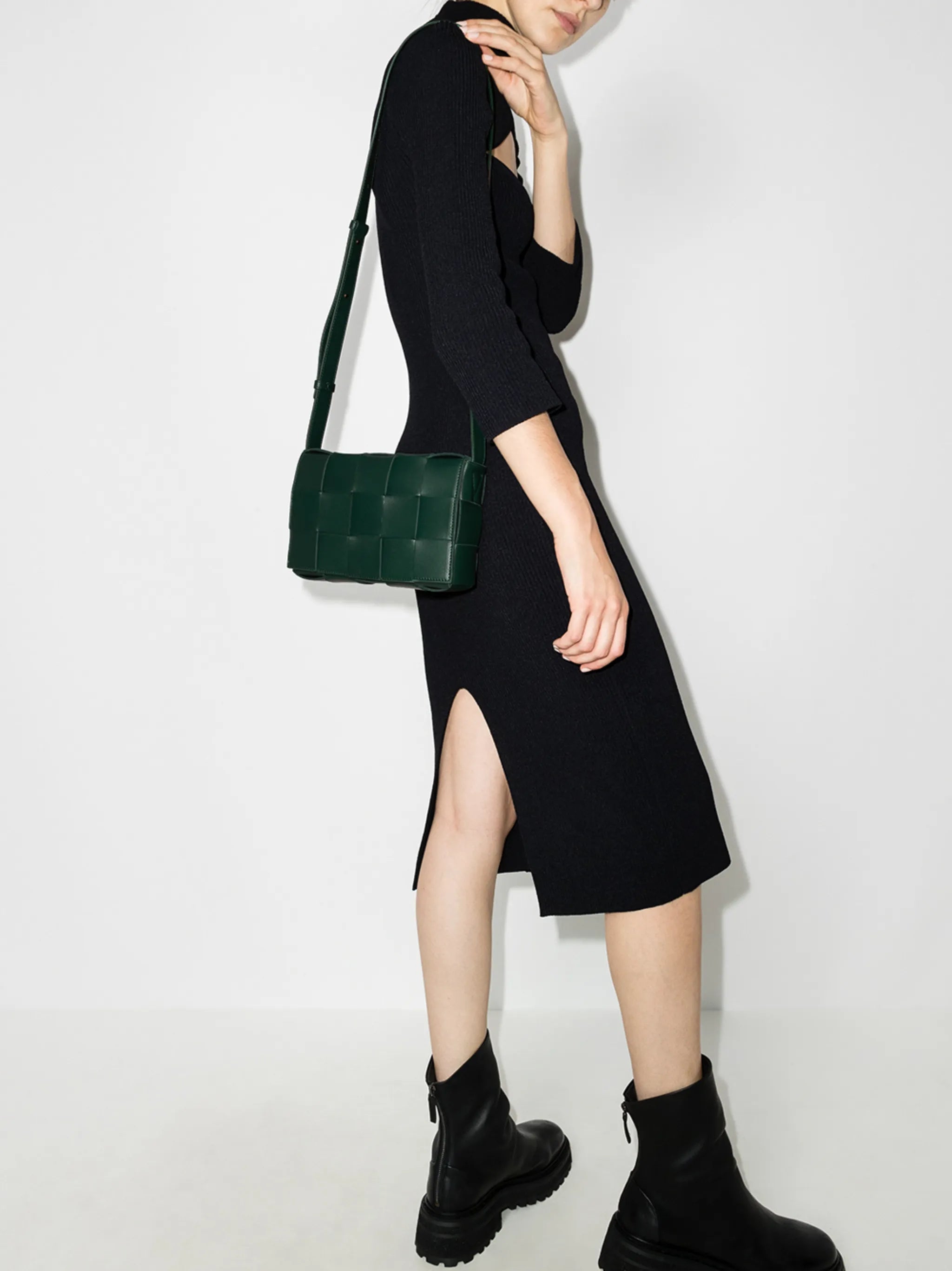 Casette shoulder bag